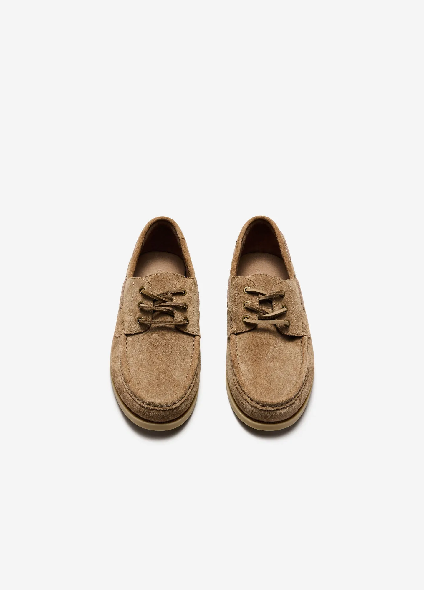 Suede Boat Shoe Stone sold by Calibre product image thumbnail 2
