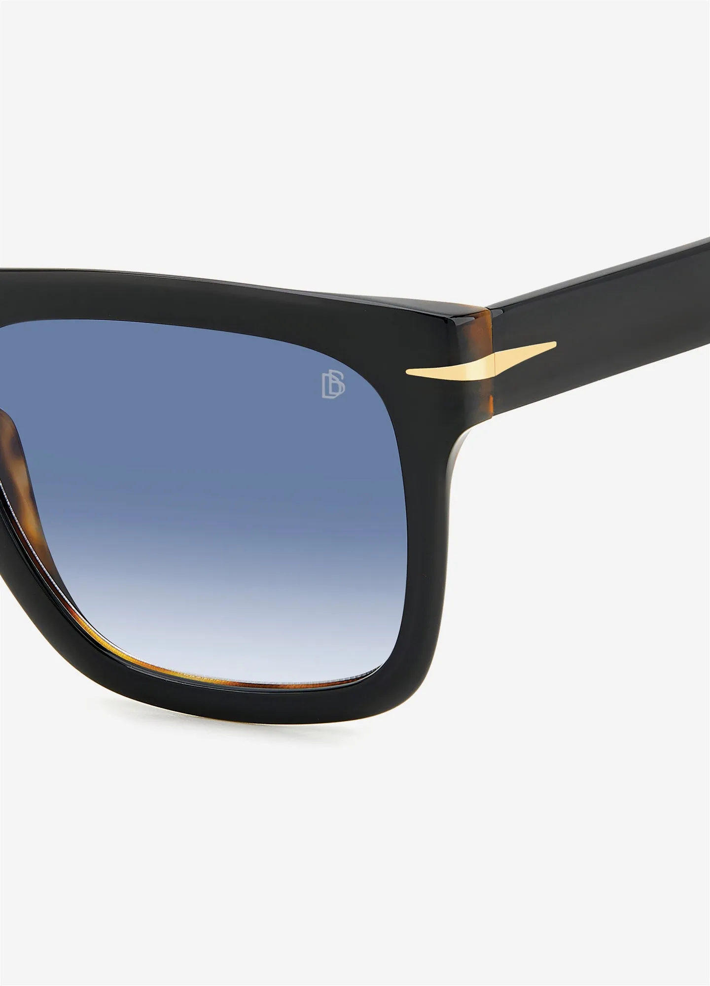 David Beckham Rectangle Frame Sunglasses Black Tort sold by Calibre product image thumbnail 3