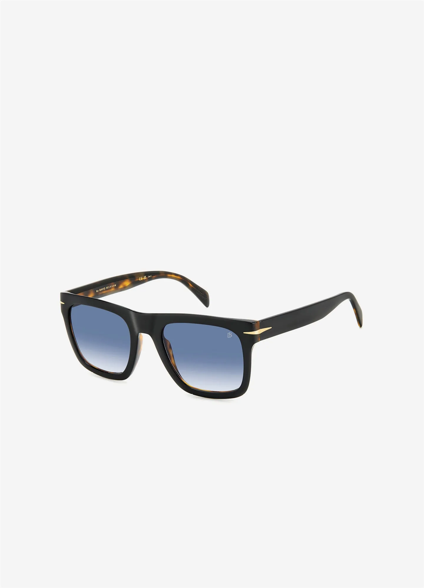 David Beckham Rectangle Frame Sunglasses Black Tort sold by Calibre product image thumbnail 2