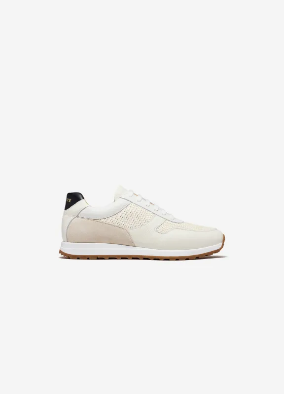 Woven Mix Sport Sneaker Cream Combo sold by Calibre