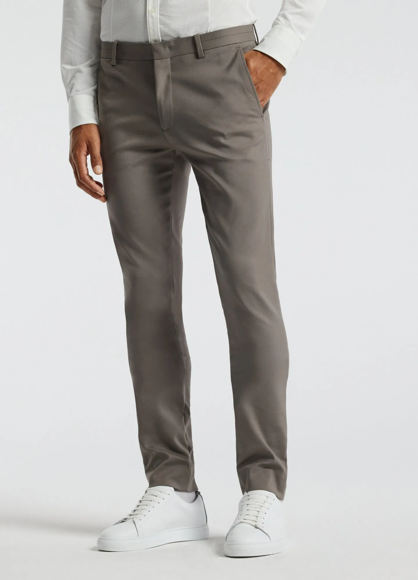 Tech Cotton Stretch Slim Pants Sepia sold by Calibre product image thumbnail 3