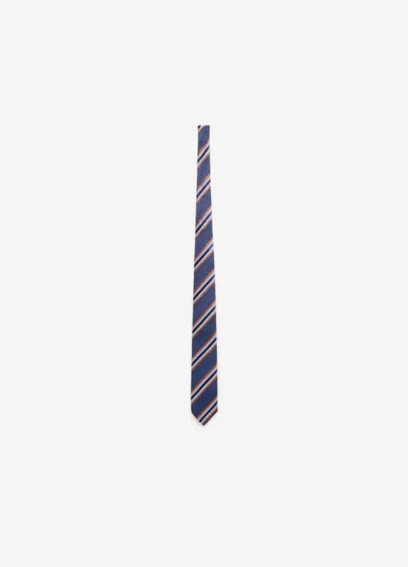 Varsity Stripe Tie Navy Combo made by Calibre