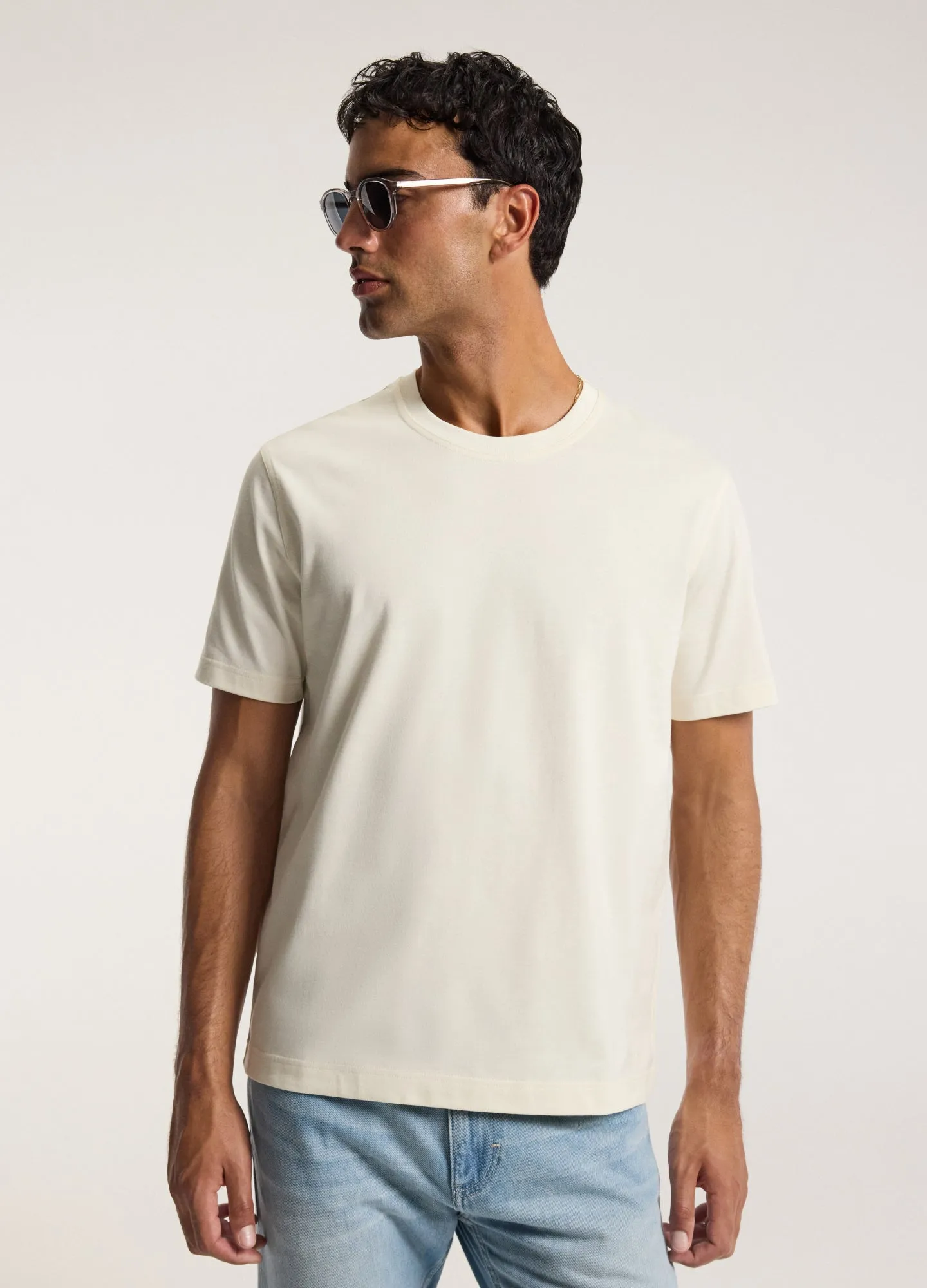 Relaxed Fit T-shirt Ivory sold by Calibre product image thumbnail 3