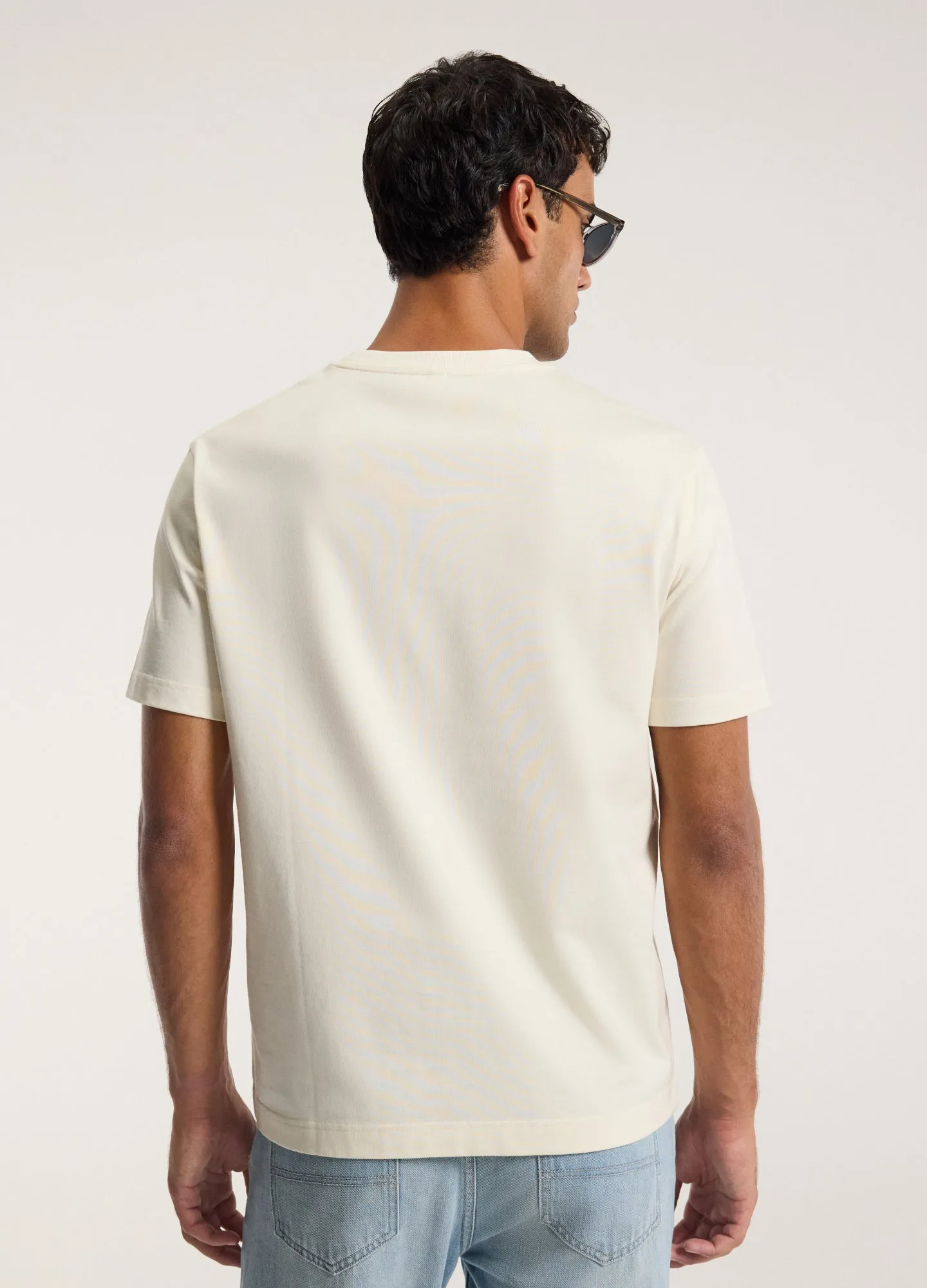 Relaxed Fit T-shirt Ivory sold by Calibre product image thumbnail 5