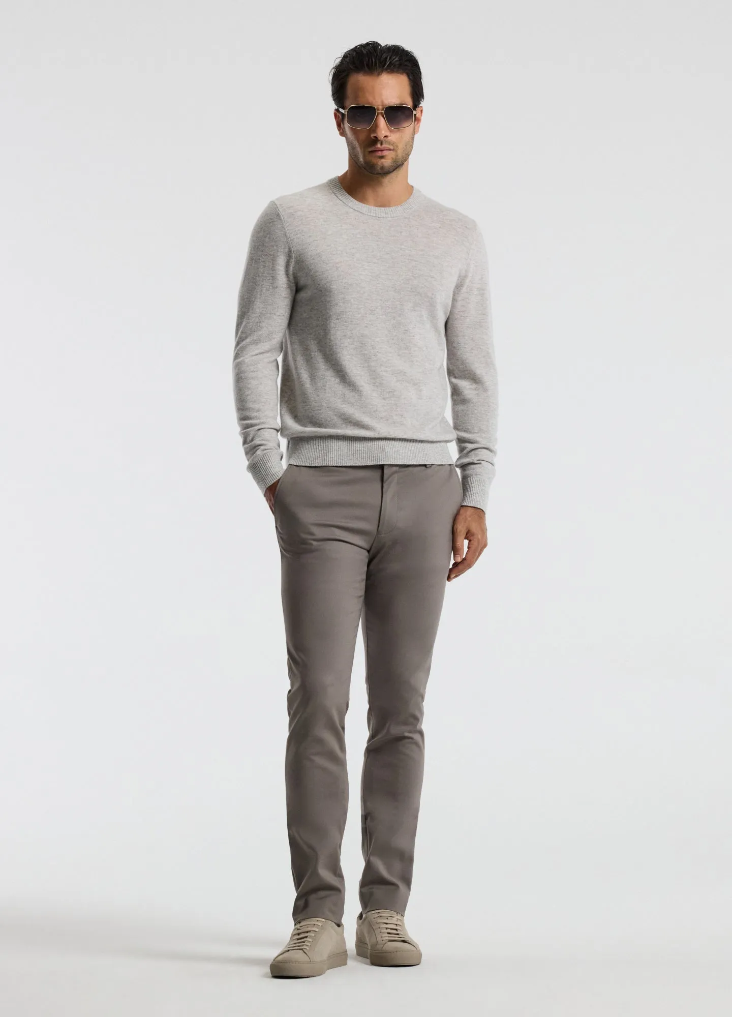 Ultra Fine Merino Wool Sweater Silver sold by Calibre product image thumbnail 2