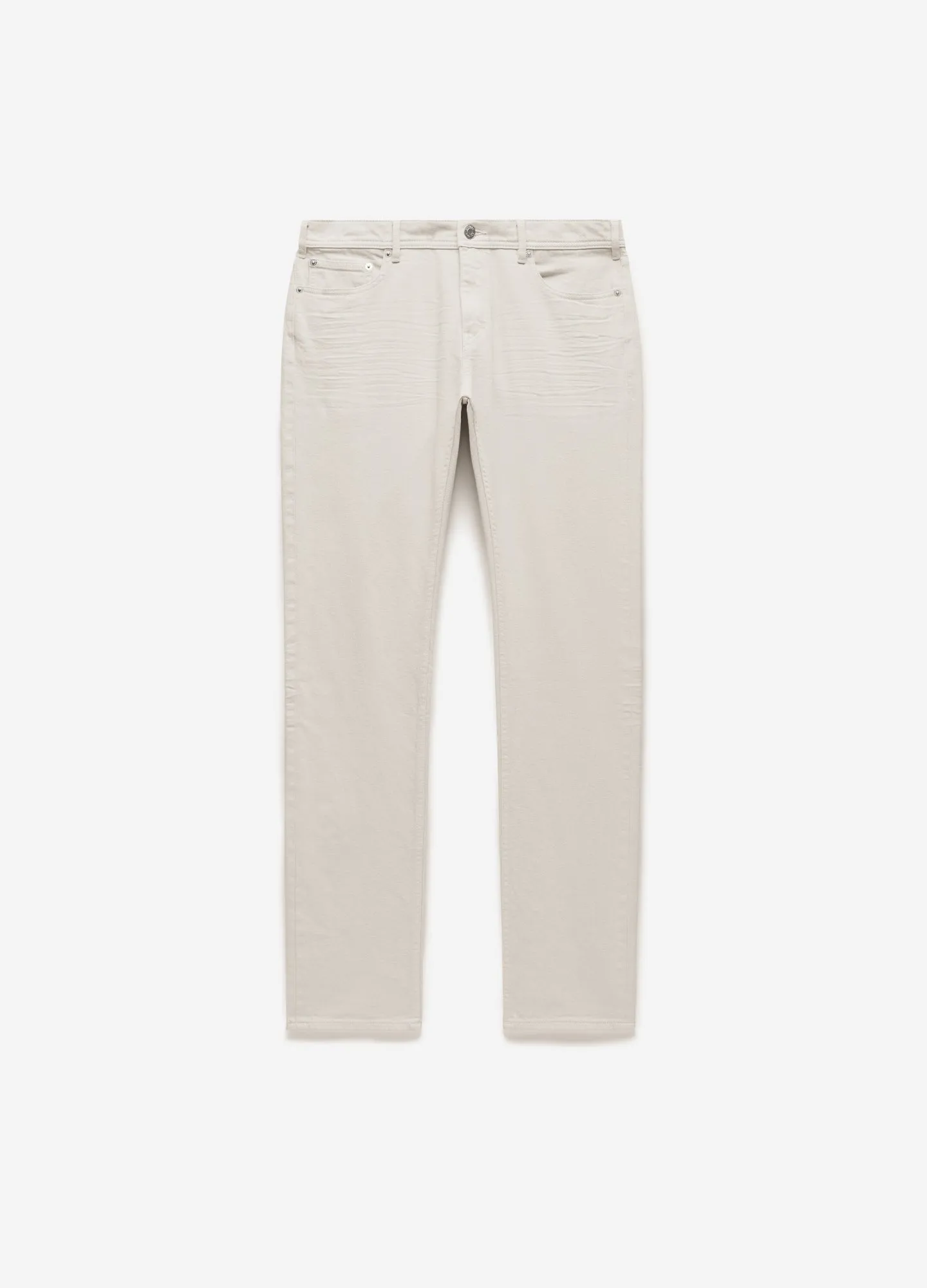 Skinny Fit Overdyed Jeans Natural sold by Calibre