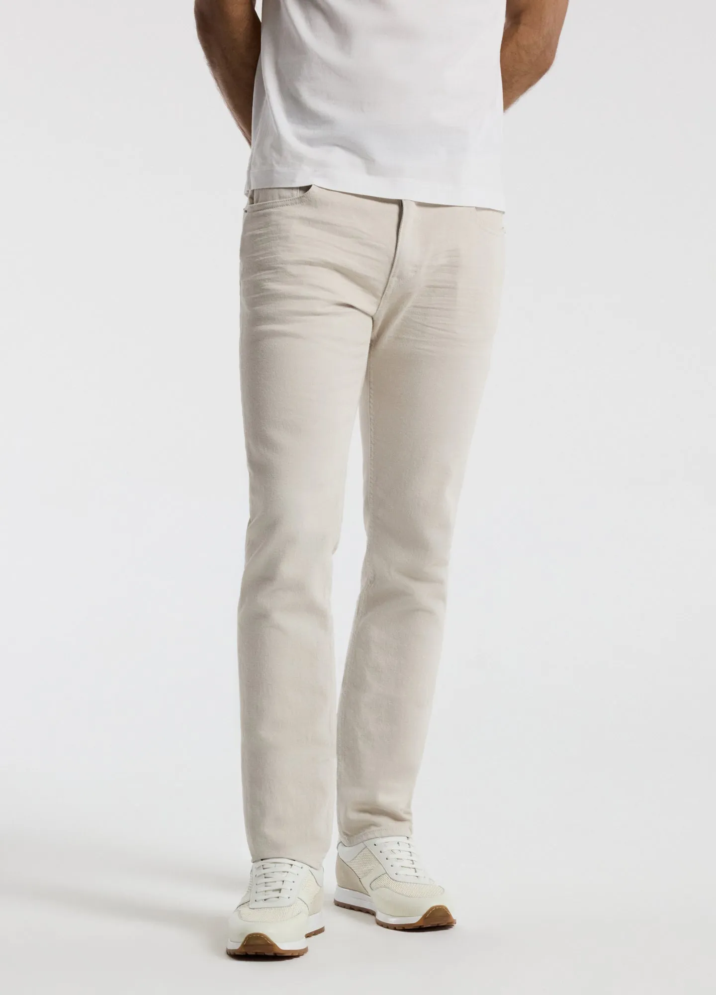 Skinny Fit Overdyed Jeans Natural sold by Calibre product image thumbnail 3