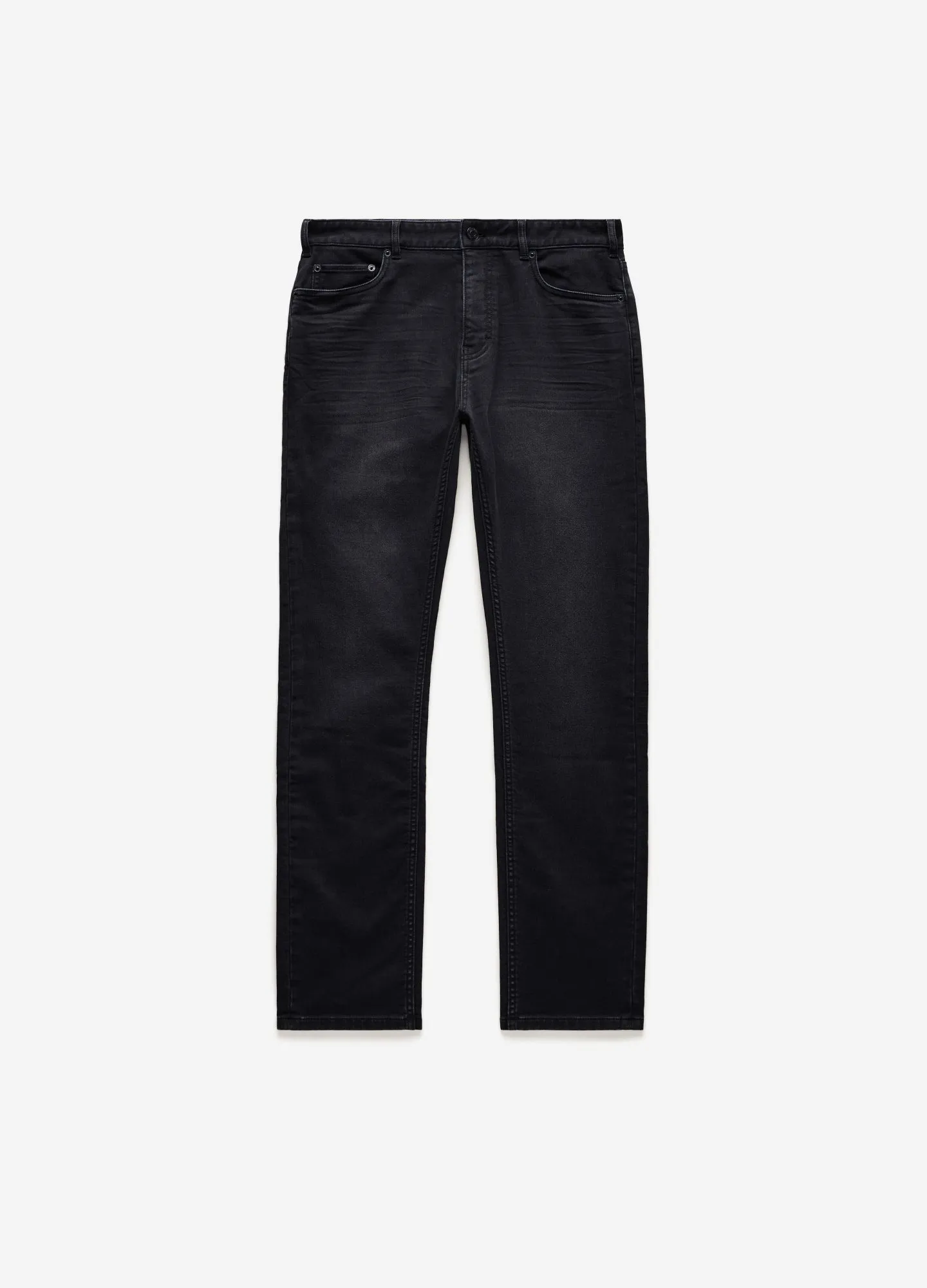 Slim Fit Dobby Denim Jeans Black Carbon sold by Calibre