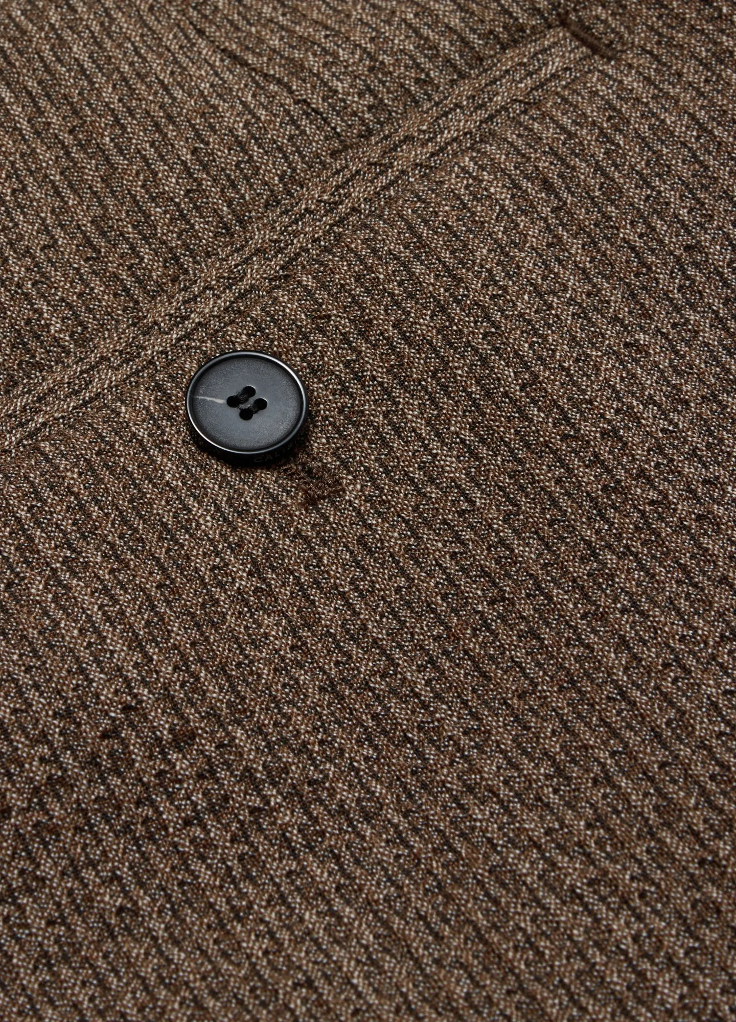 Slim Micro Jacquard Wool Pant Mocha sold by Calibre product image thumbnail 2