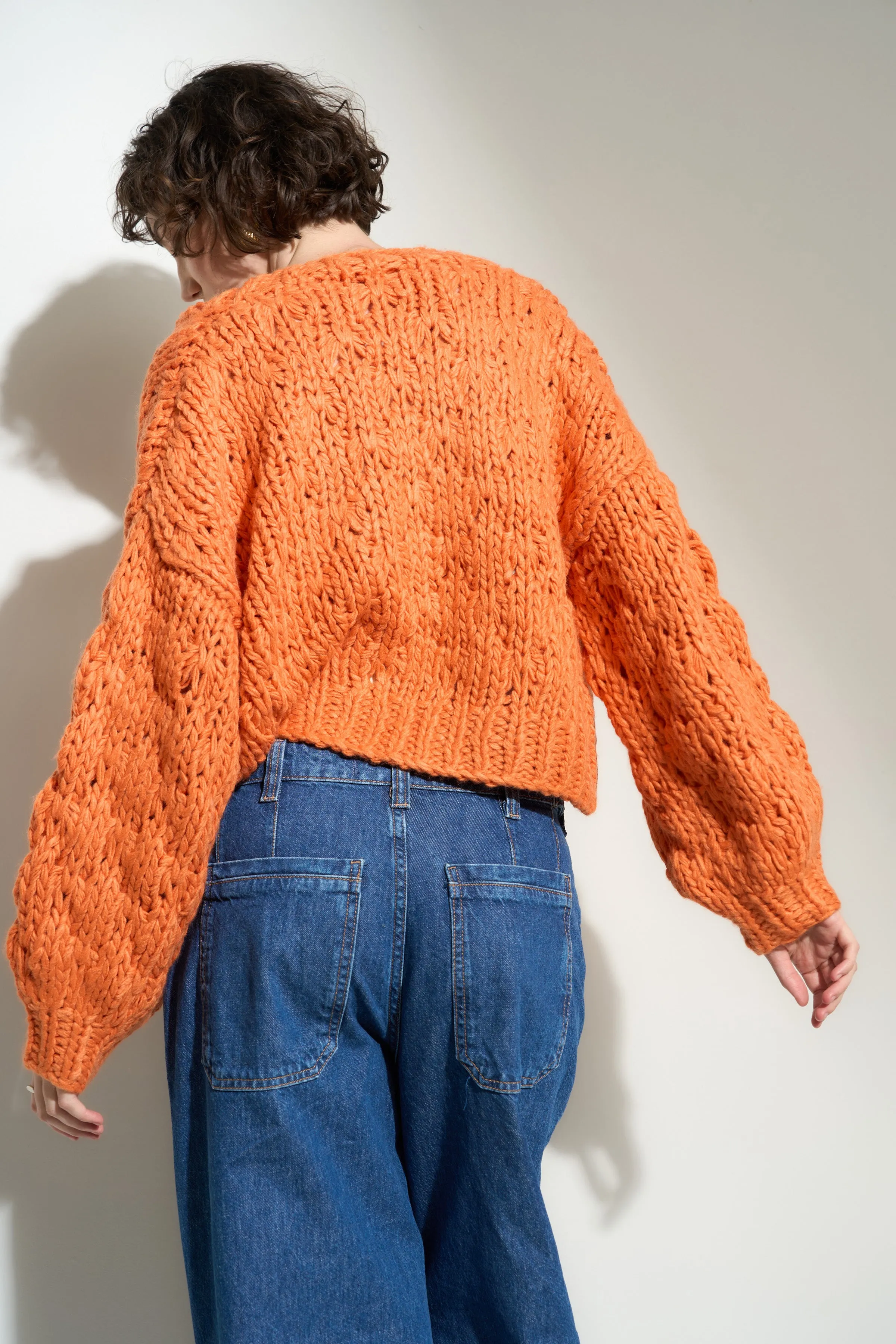 Gigi Cardigan - Orange Peel sold by Callahan product image thumbnail 4