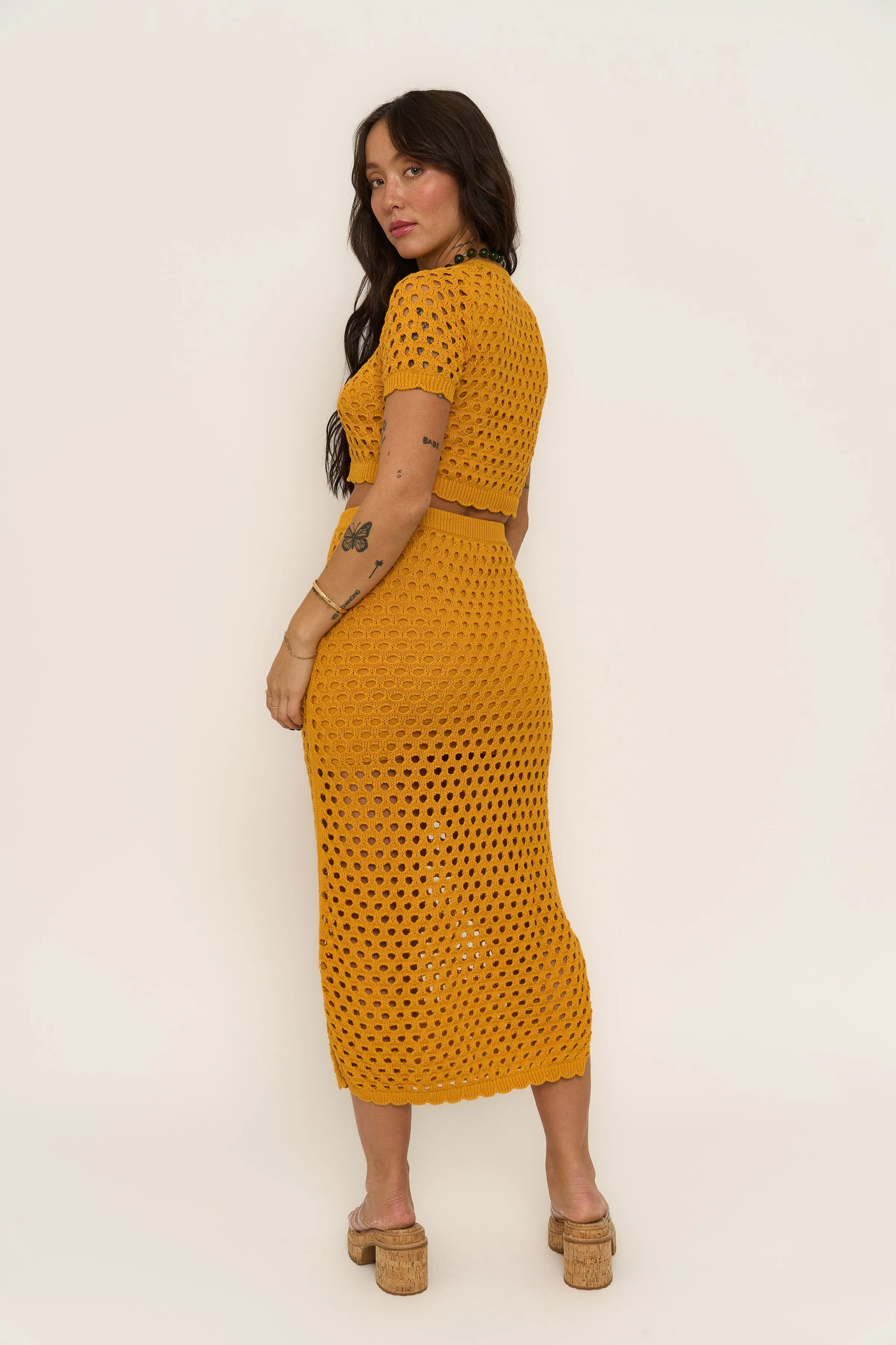 Maritza Crop Top - Bronze sold by Callahan product image thumbnail 4