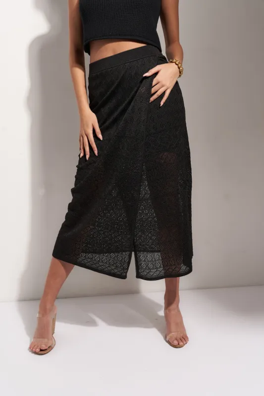 Jaslene Maxi Skirt - Black sold by Callahan