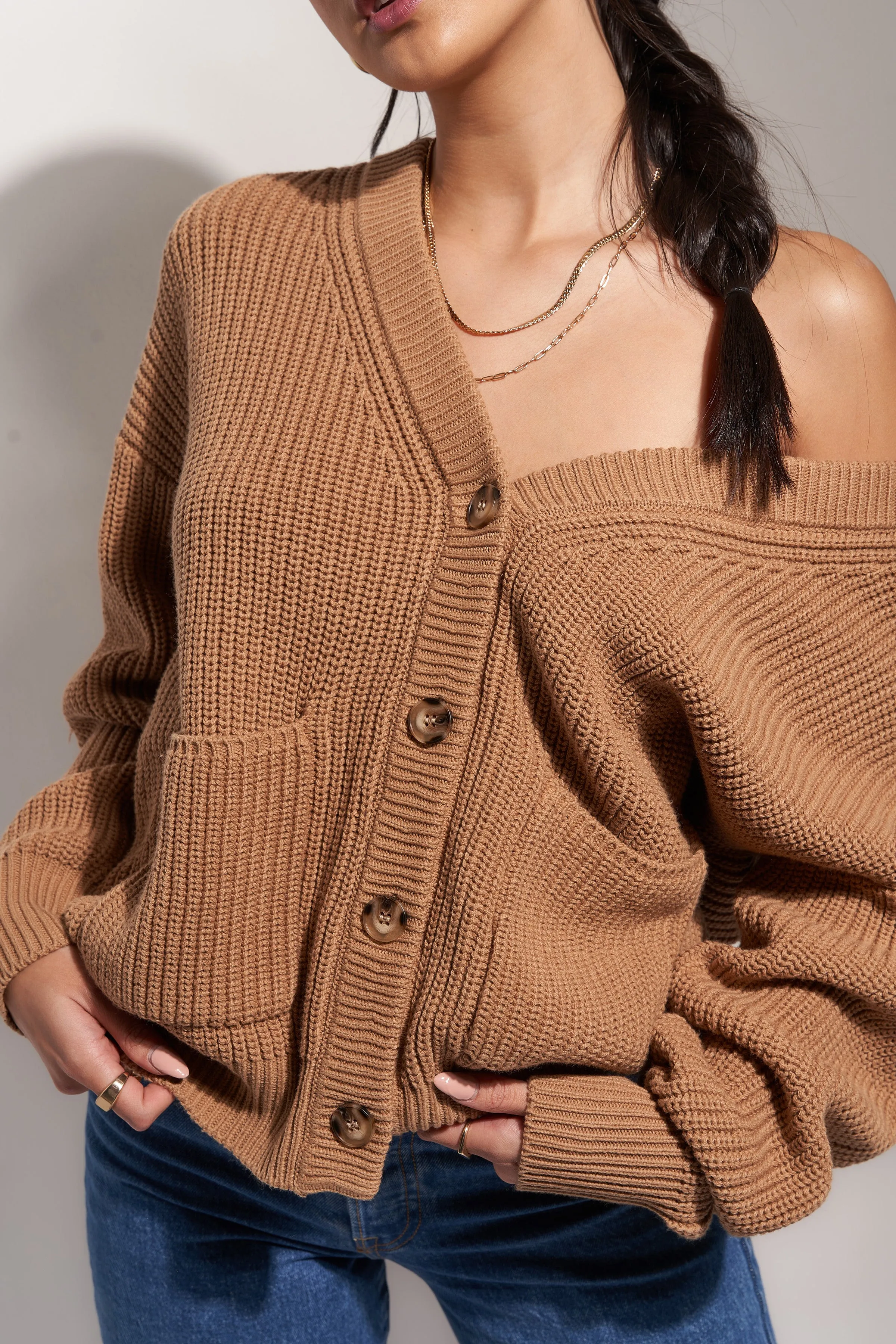 The Cardigan - Camel sold by Callahan product image thumbnail 3