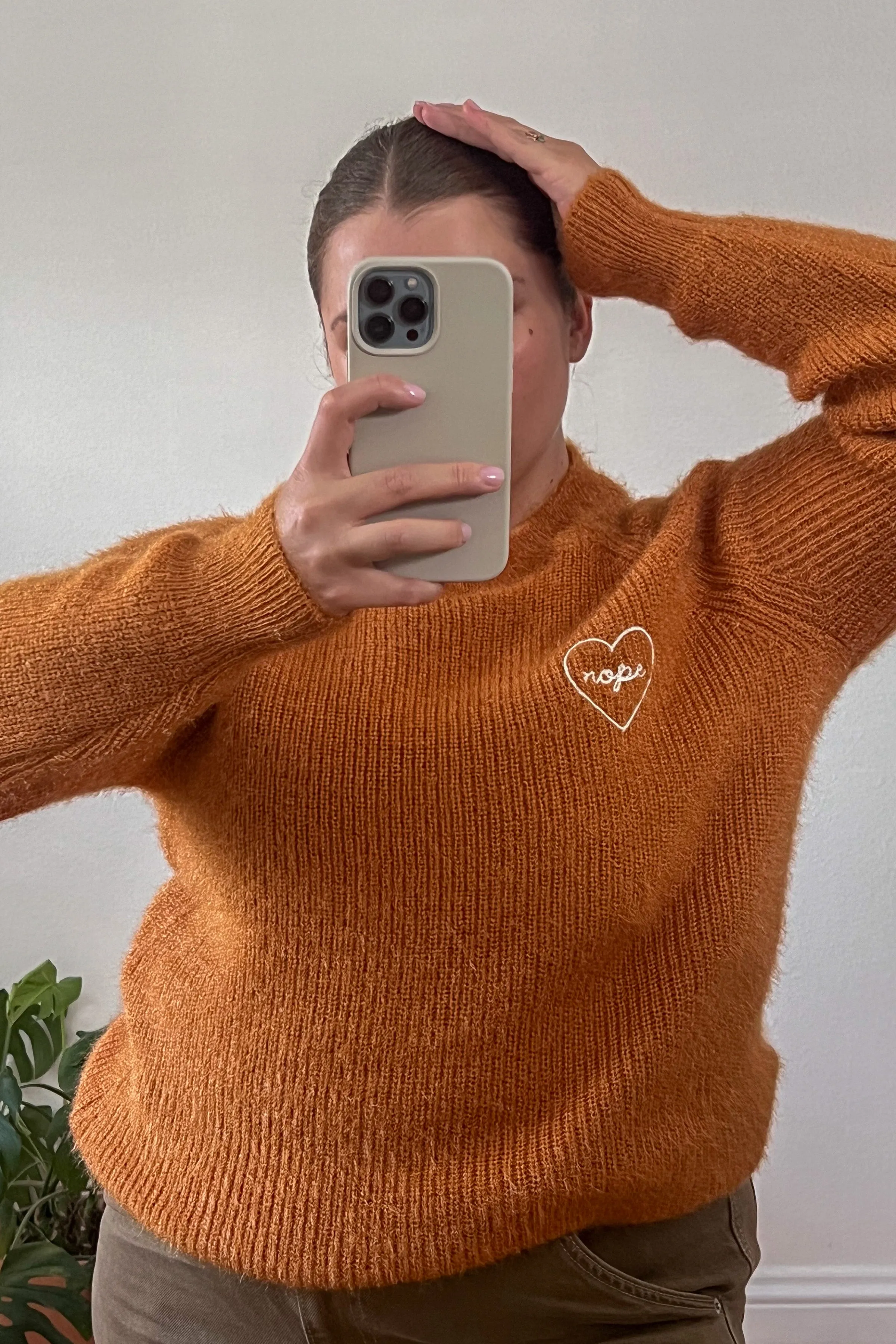 Dee Crewneck - "Nope" sold by Callahan