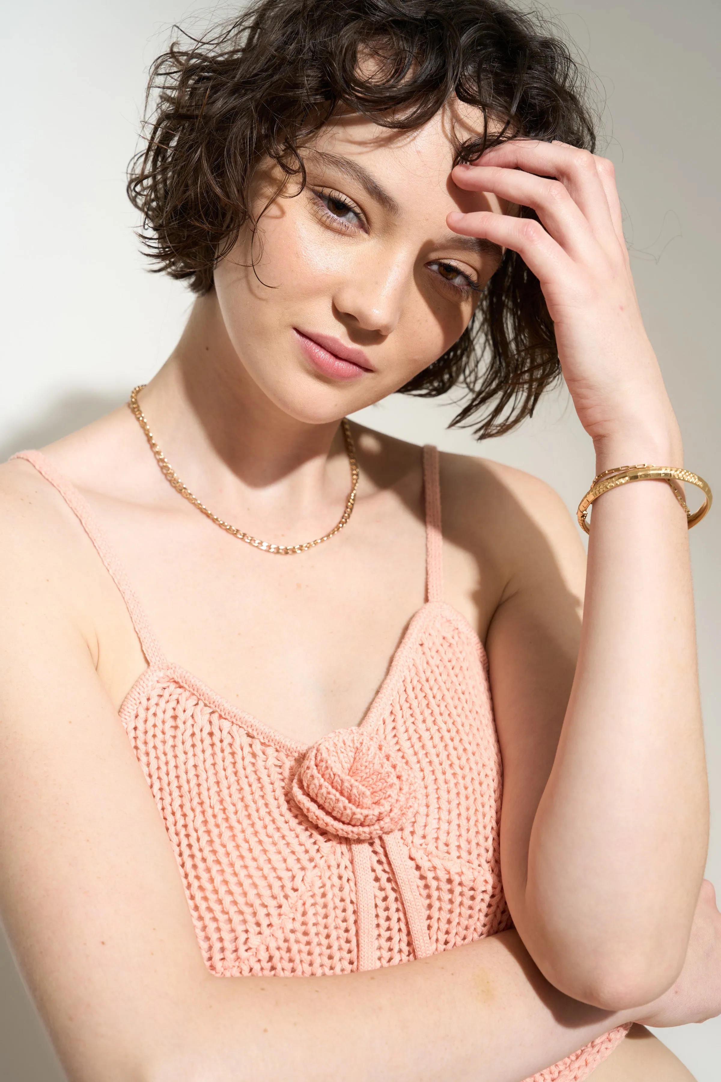 The Rosie Tank - Peach sold by Callahan product image thumbnail 3