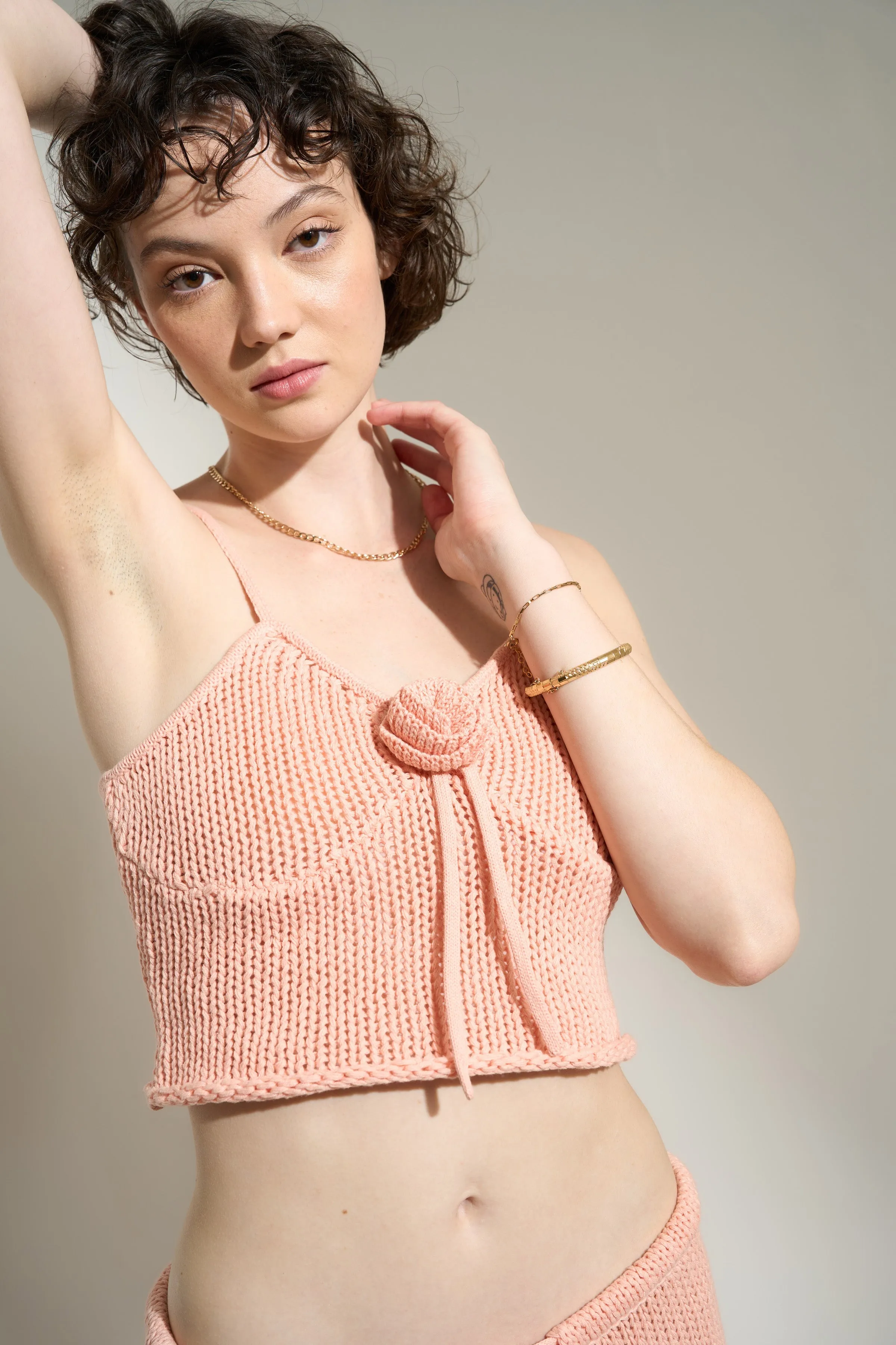 The Rosie Tank - Peach sold by Callahan