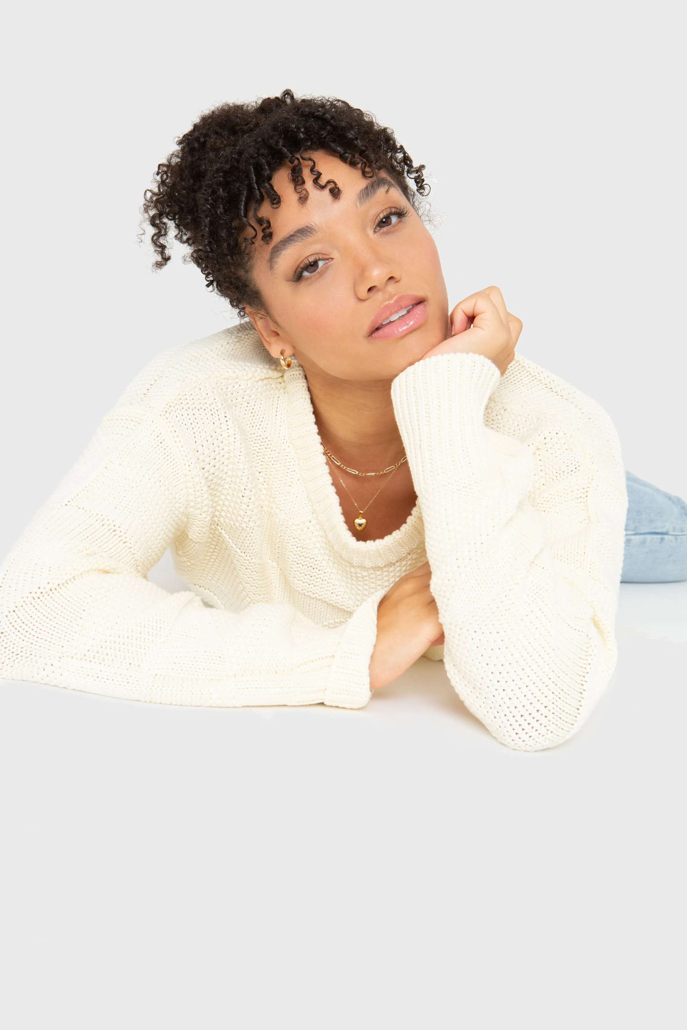 The Geo Knit - Creme sold by Callahan product image thumbnail 3