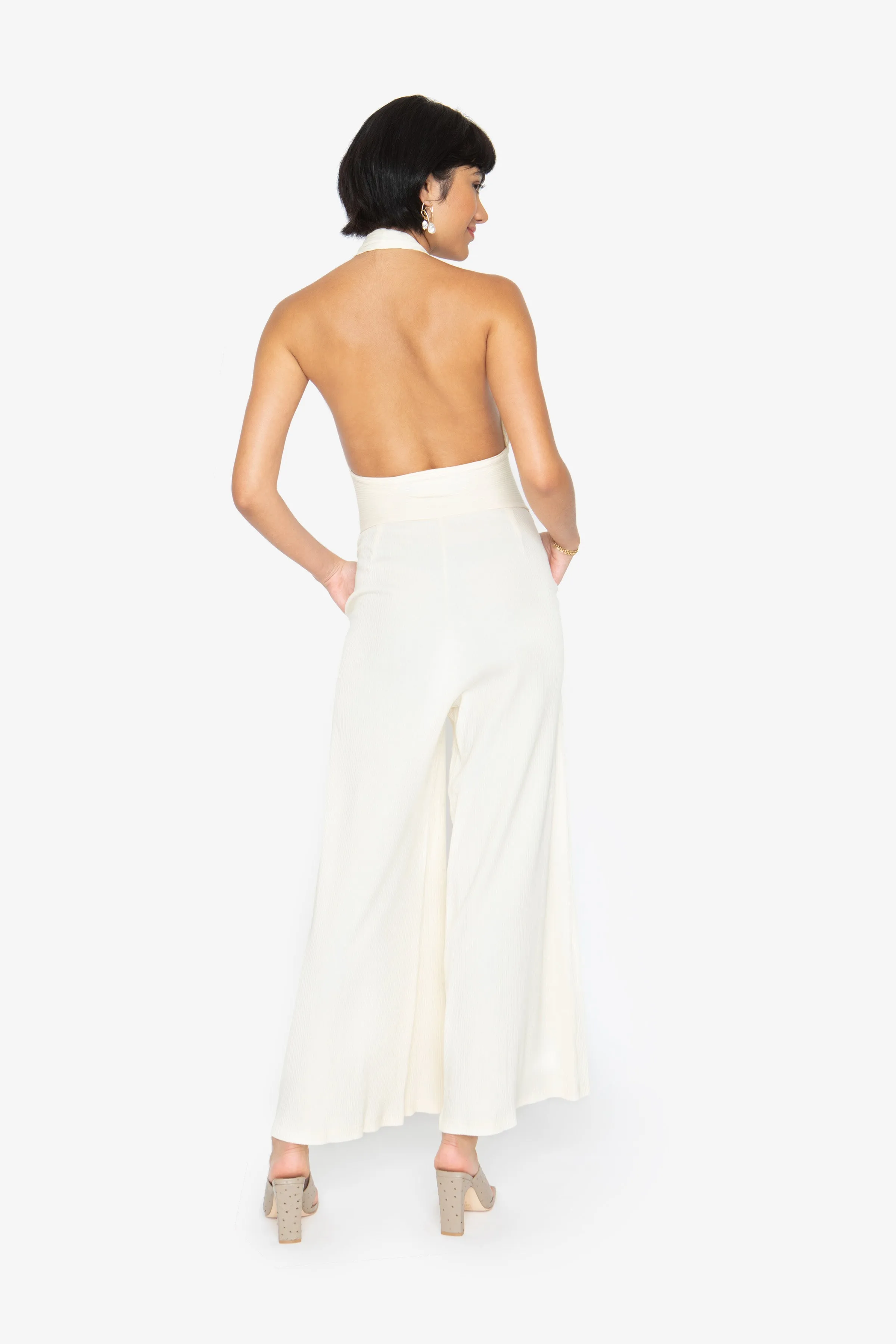 Mimi Jumpsuit - Creme sold by Callahan product image thumbnail 4