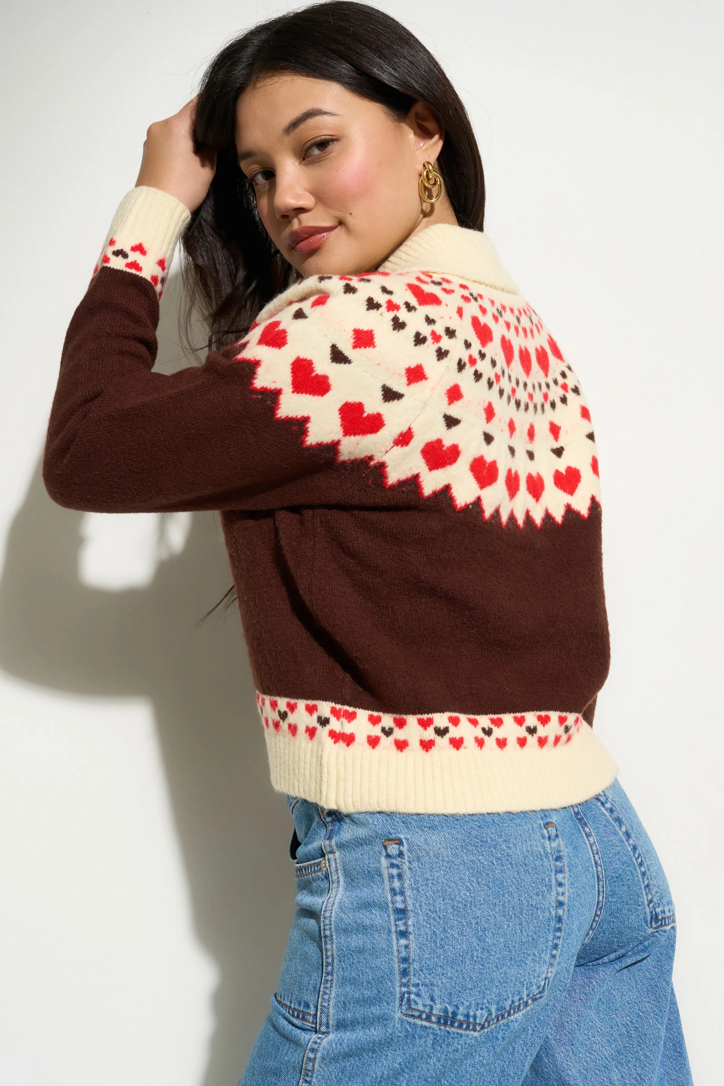 Teagan Cardigan - Espresso sold by Callahan product image thumbnail 5