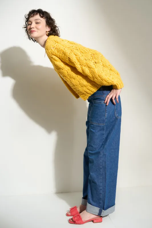 Gigi Cardigan - Yellow sold by Callahan
