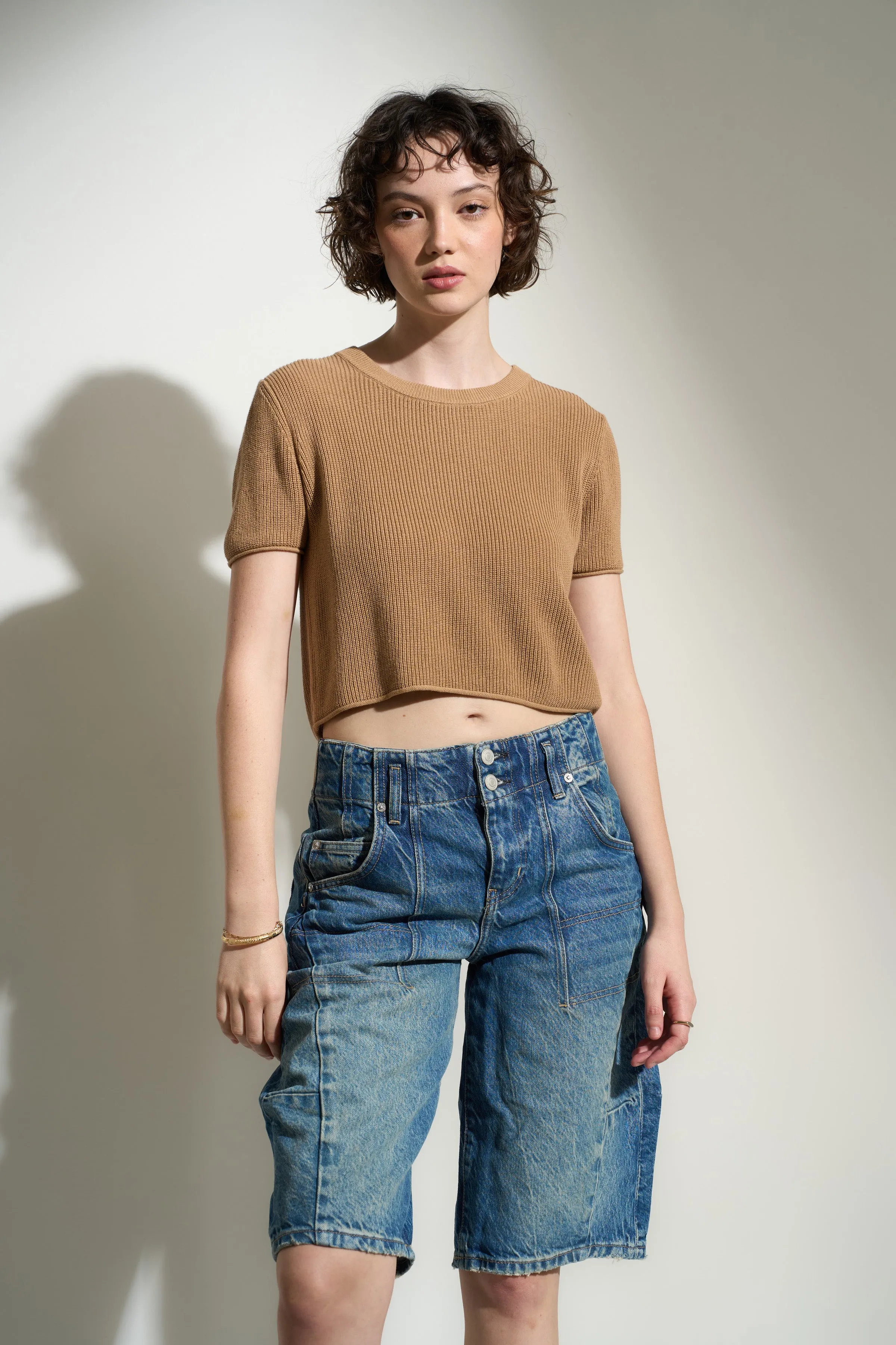 The Knit Tee - Camel sold by Callahan product image thumbnail 2