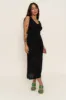 Valentina Midi Dress - Black sold by Callahan