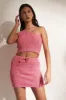 Tala Mini Skirt - Flamingo sold by Callahan