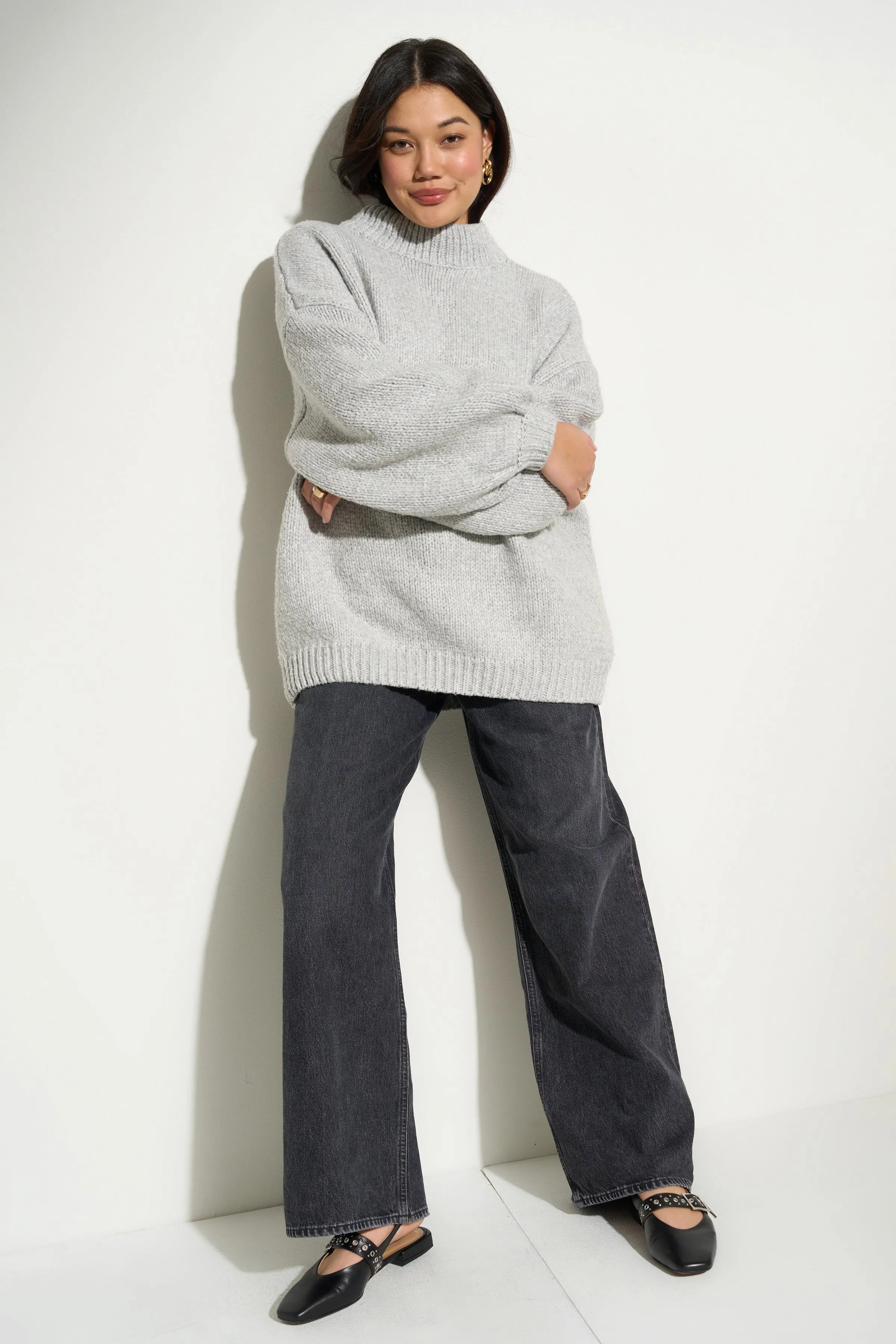 Bellamy Pullover - Heather Grey sold by Callahan