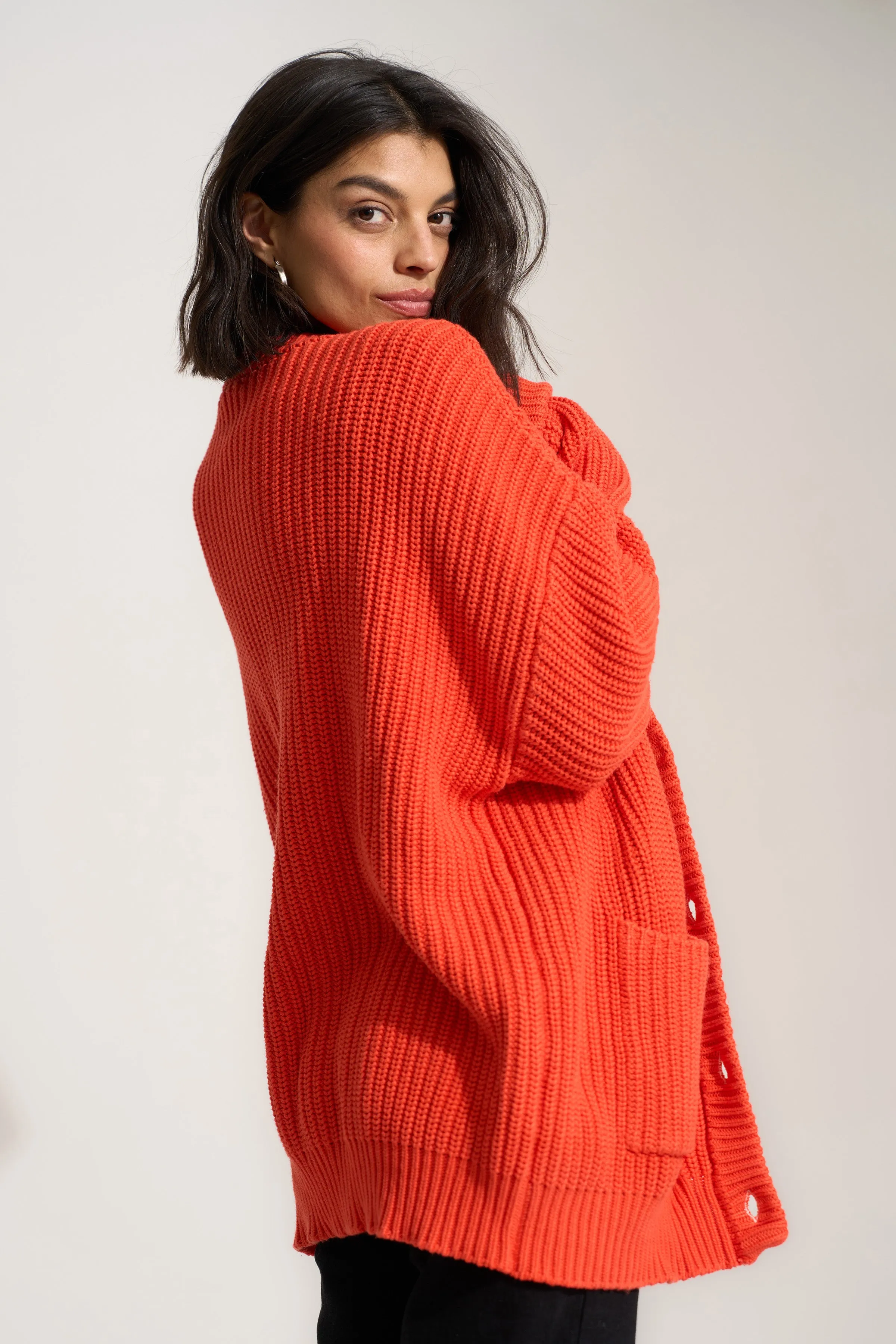The Cardigan - Tomato sold by Callahan product image thumbnail 4