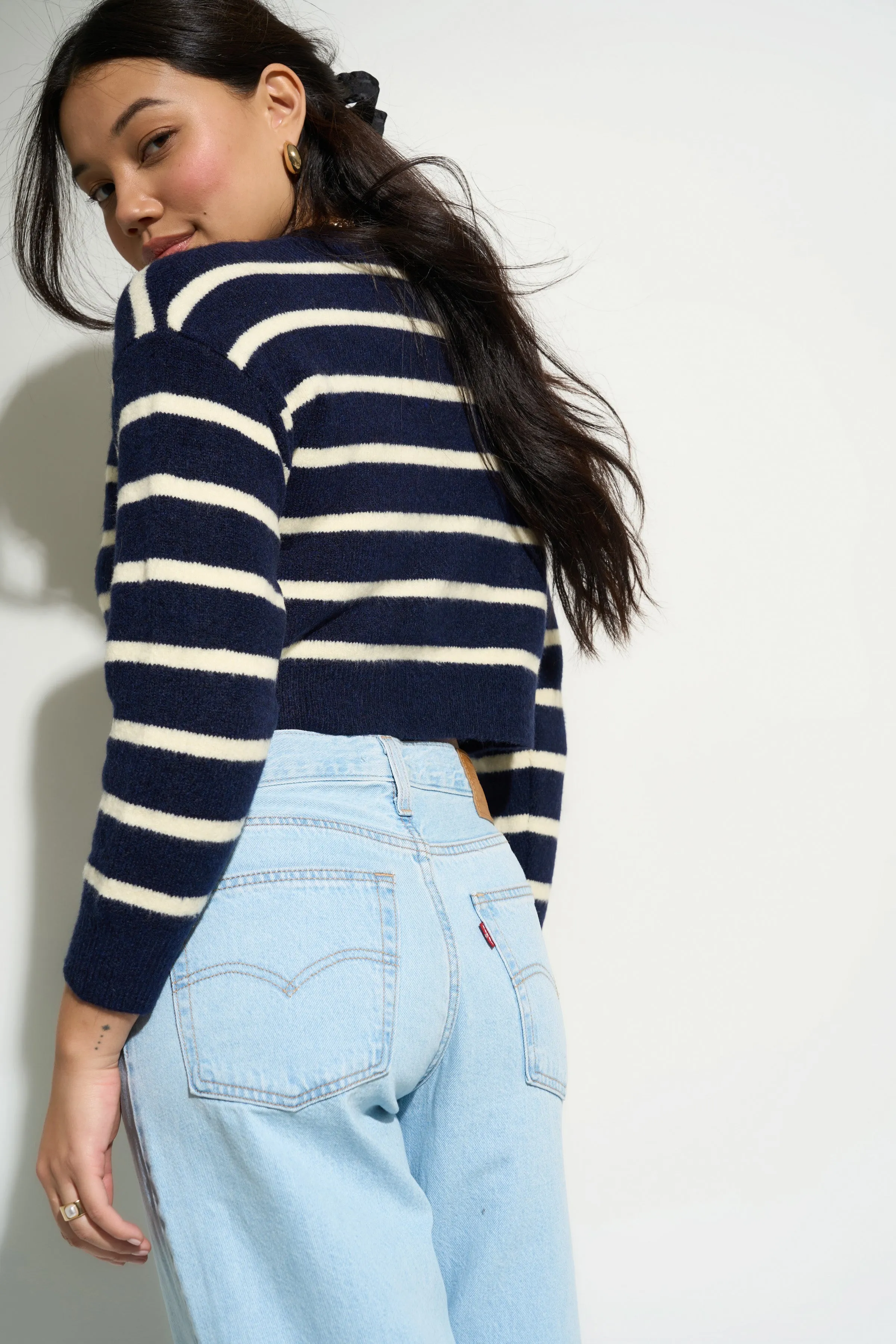 Fiona Cardigan - Navy sold by Callahan product image thumbnail 3