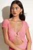 Odessa Dress - Flamingo sold by Callahan