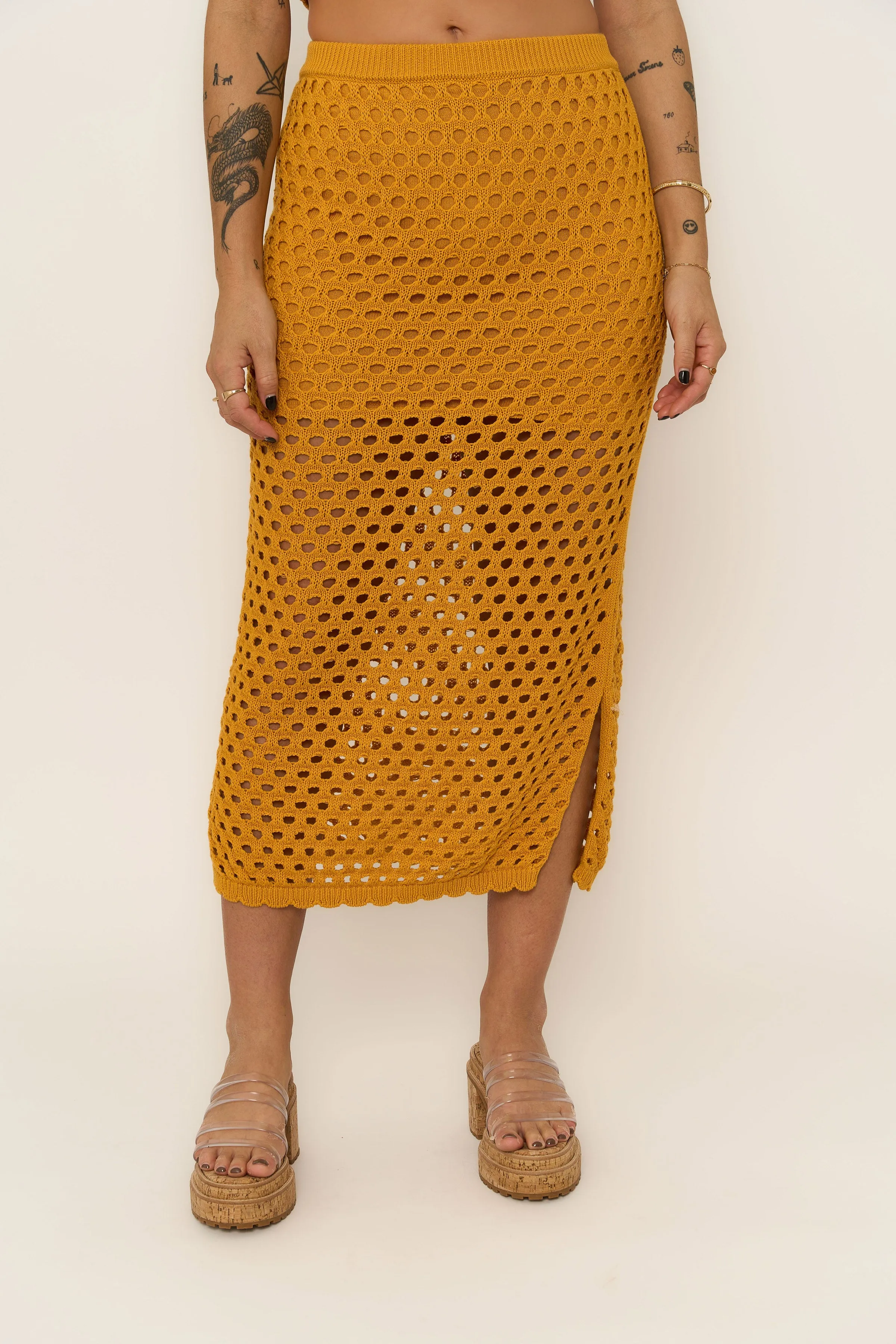 Camila Maxi Skirt - Bronze sold by Callahan product image thumbnail 2