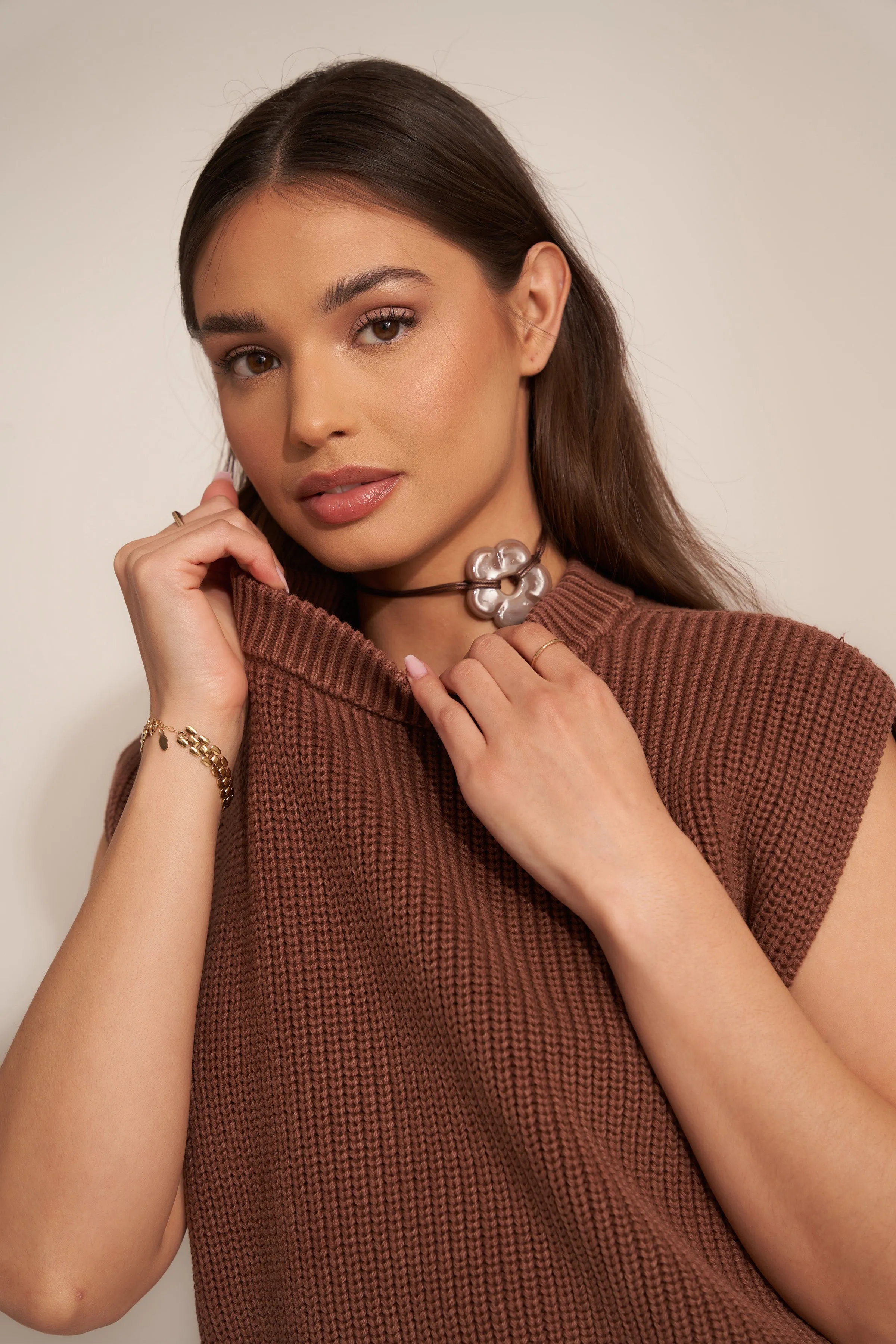 Beatrice Top - Caramel sold by Callahan product image thumbnail 2