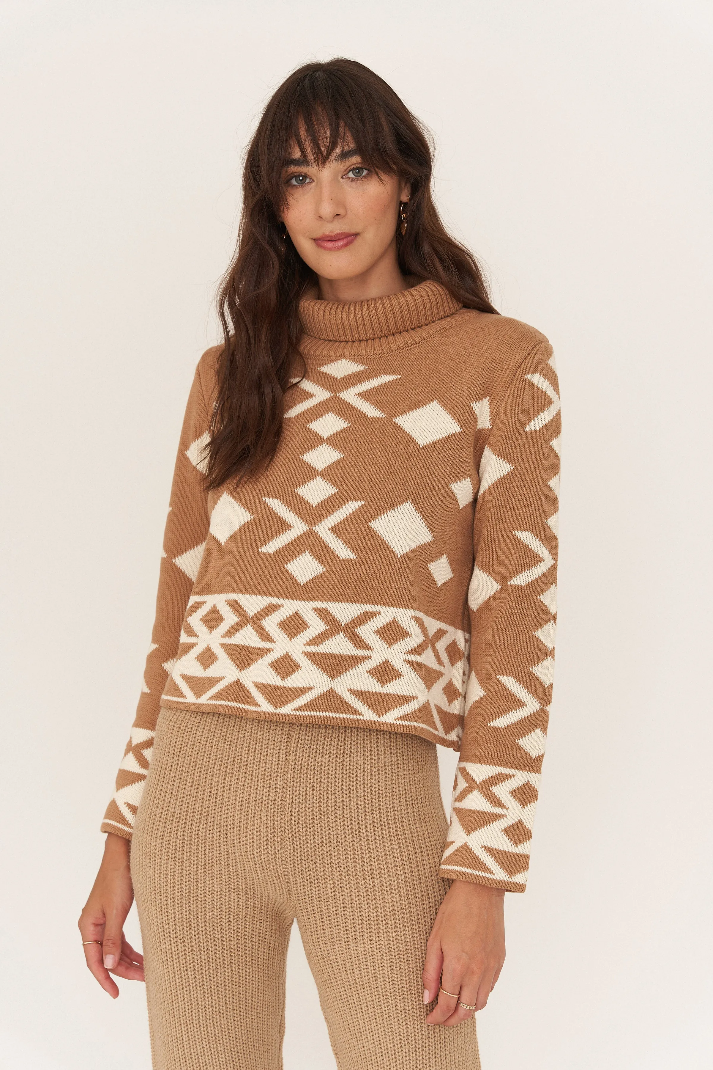 Hazel Turtleneck - Chai sold by Callahan product image thumbnail 2