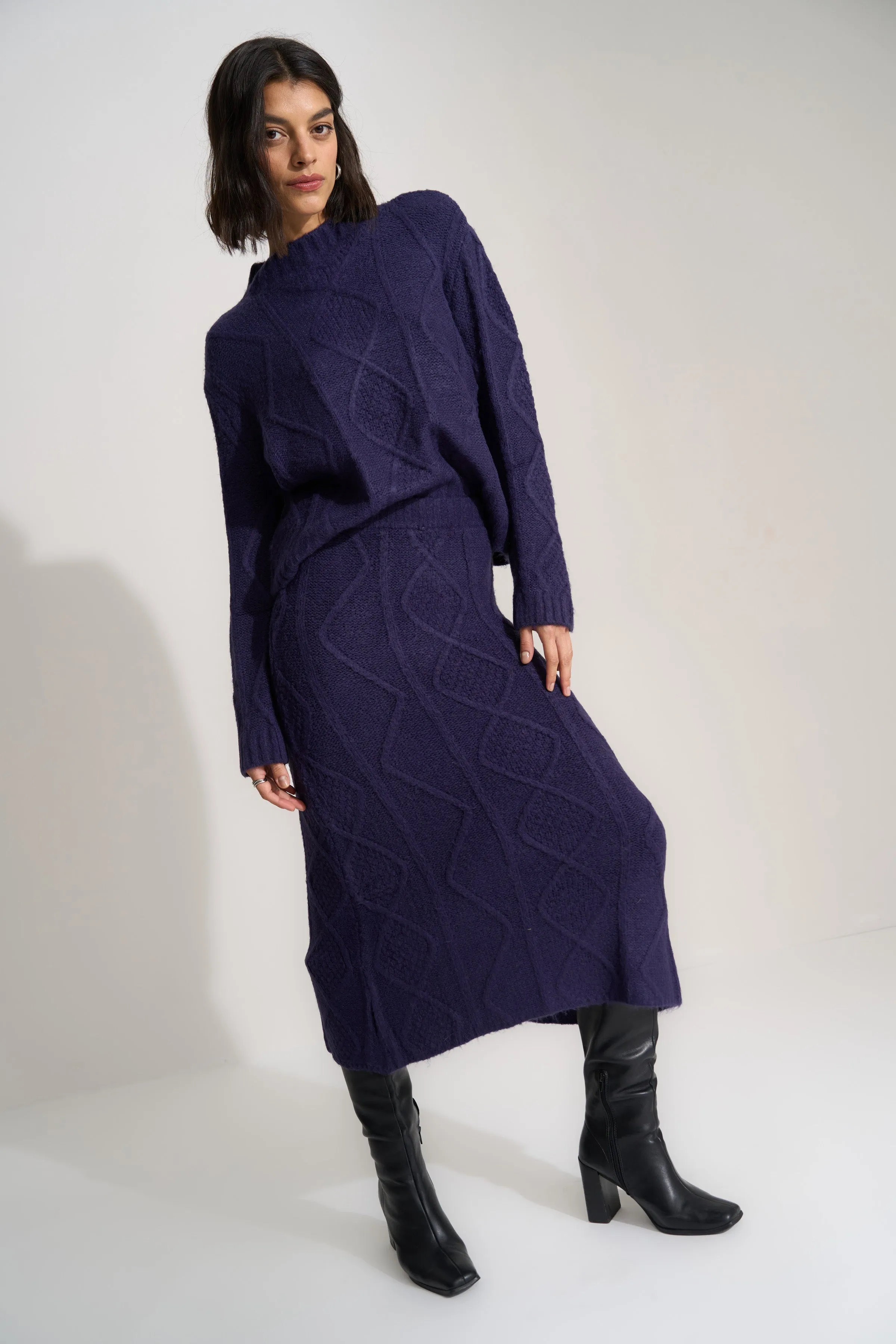 Fia Turtleneck - Midnight sold by Callahan product image thumbnail 2