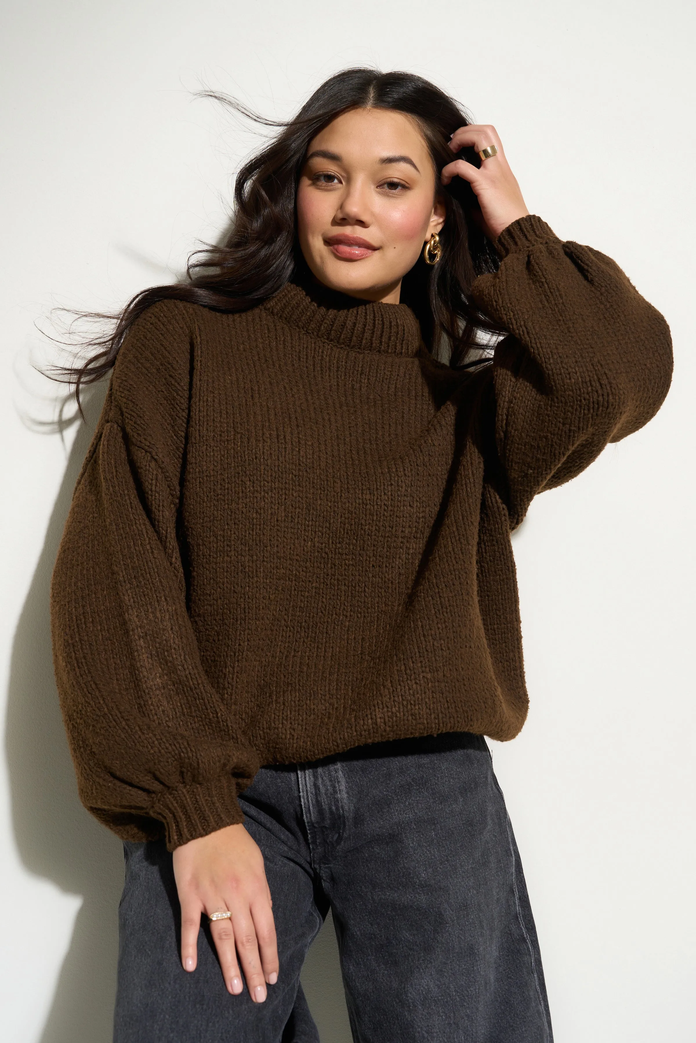 Bellamy Pullover - Espresso sold by Callahan product image thumbnail 3