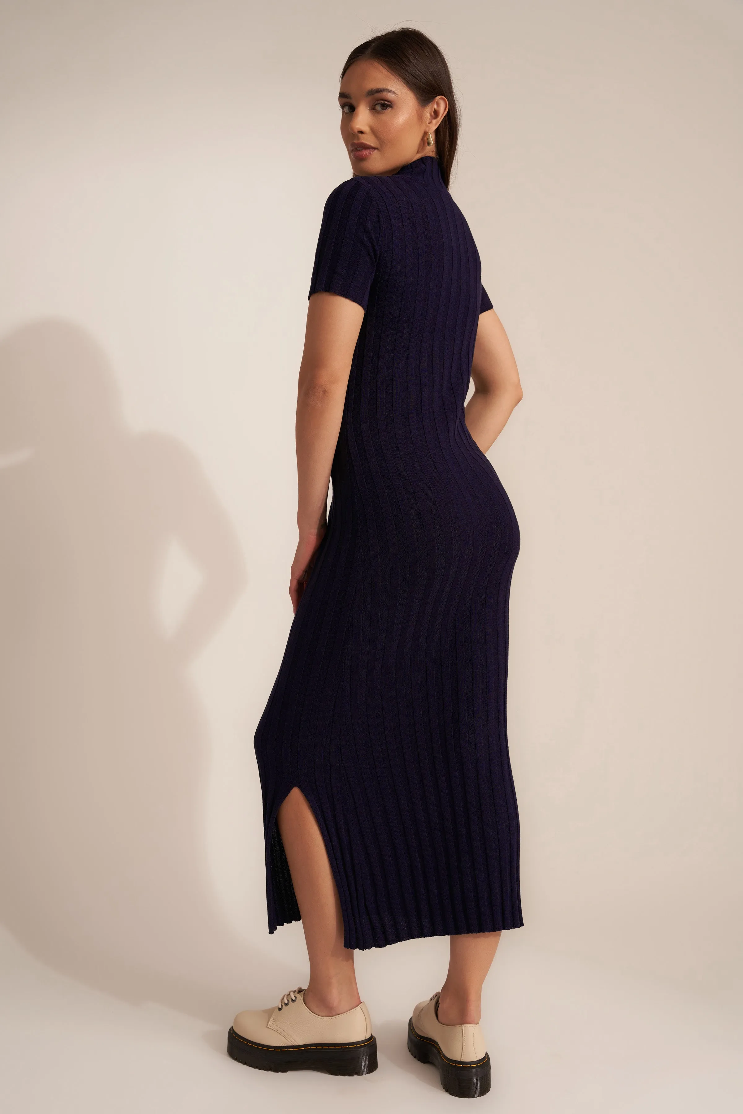 Pia Midi Dress - Navy sold by Callahan product image thumbnail 3