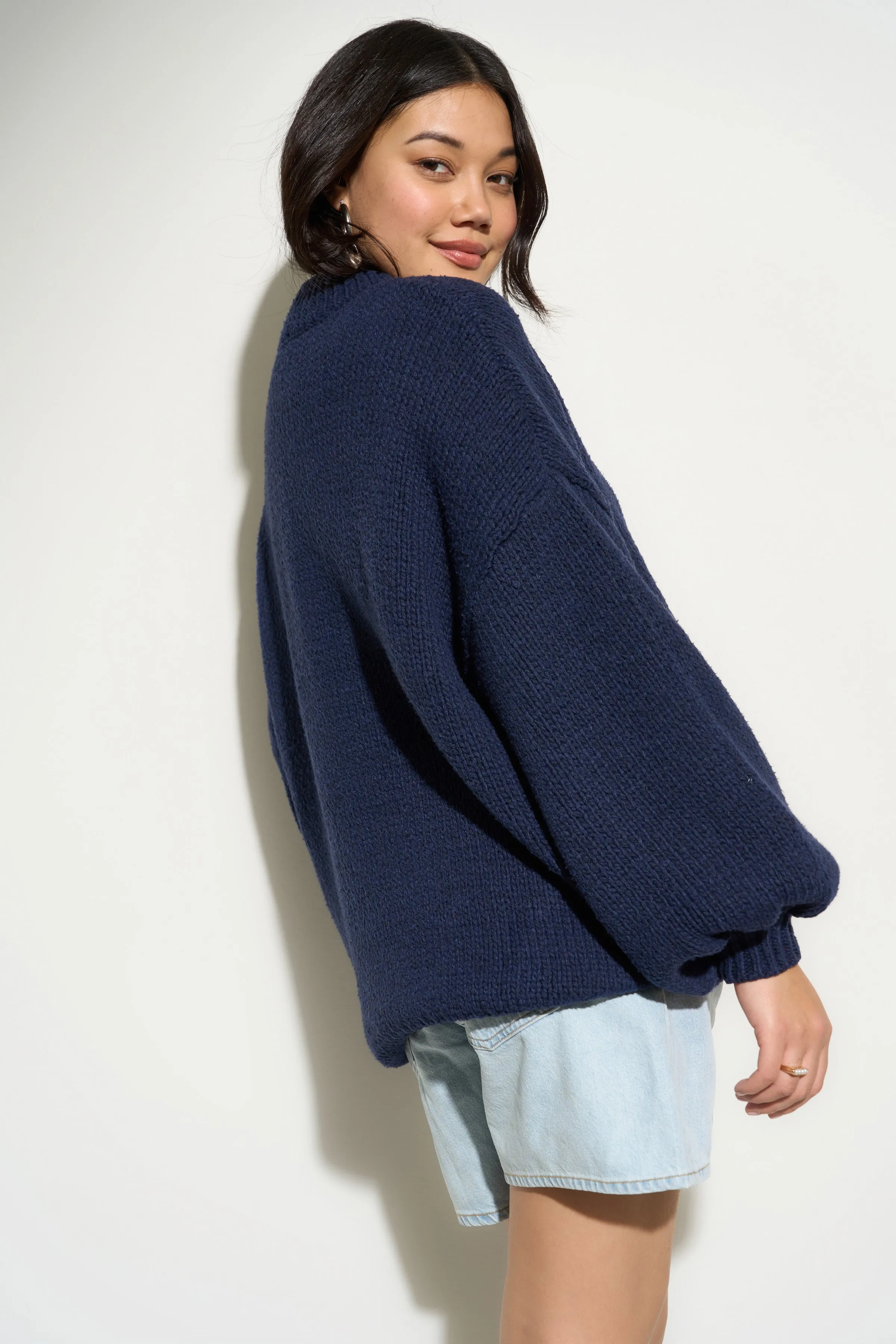 Bellamy Pullover - Navy sold by Callahan product image thumbnail 3