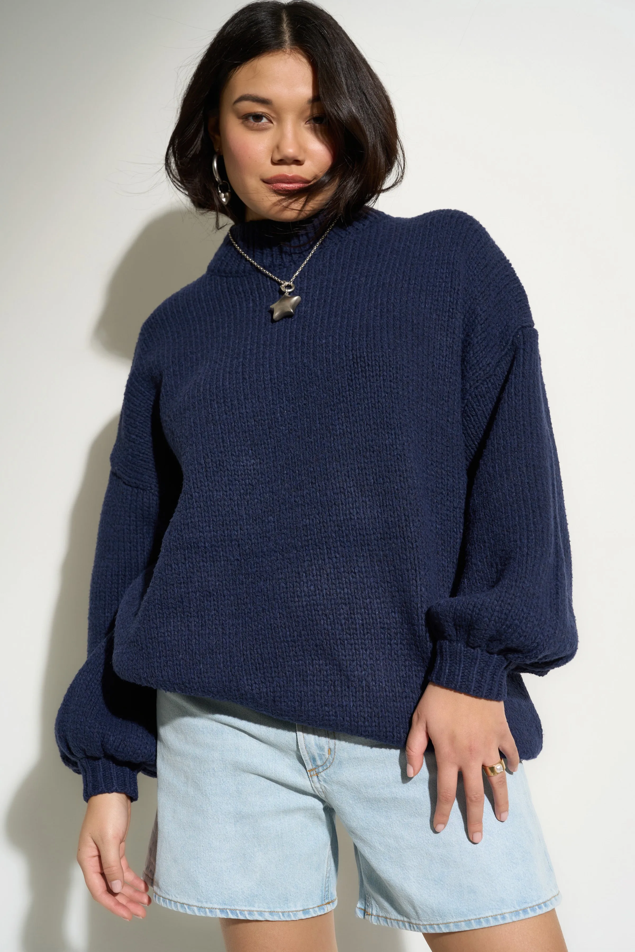 Bellamy Pullover - Navy sold by Callahan product image thumbnail 2