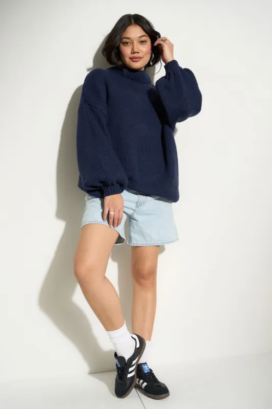 Bellamy Pullover - Navy sold by Callahan