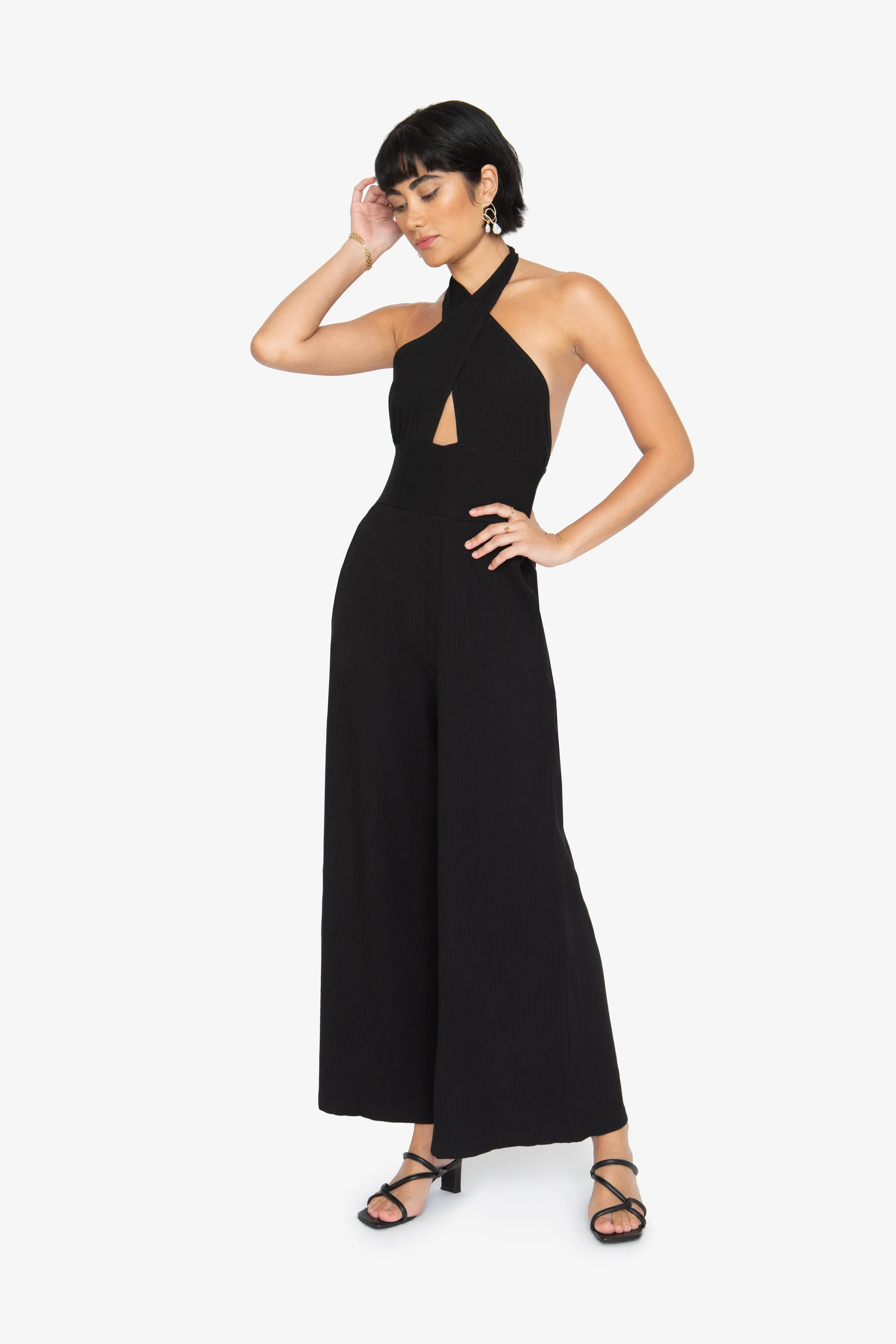 Mimi Jumpsuit - Black sold by Callahan
