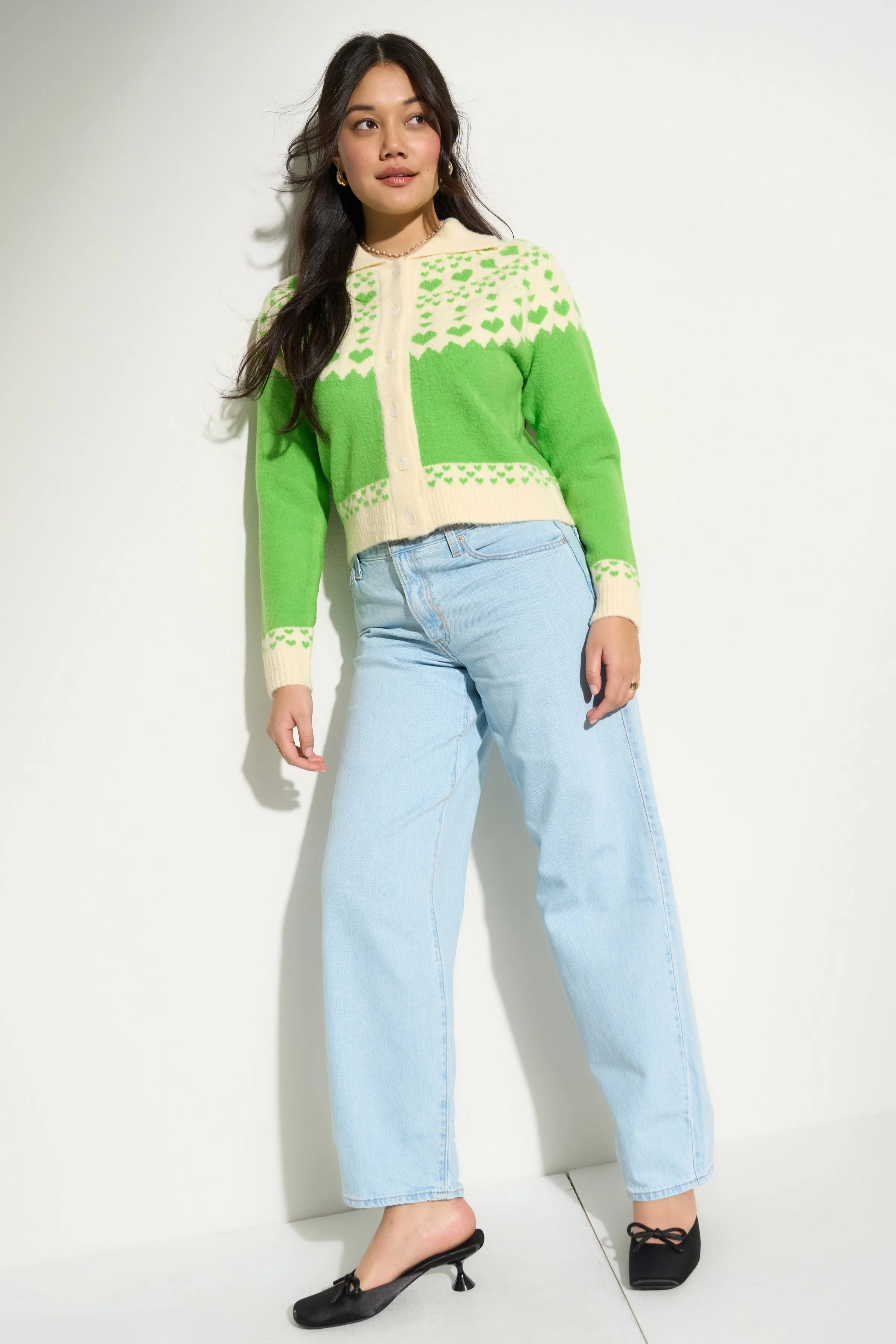 Teagan Cardigan - Green sold by Callahan product image thumbnail 2