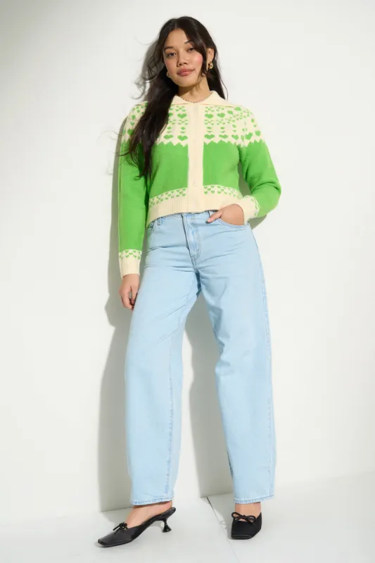 Teagan Cardigan - Green made by Callahan