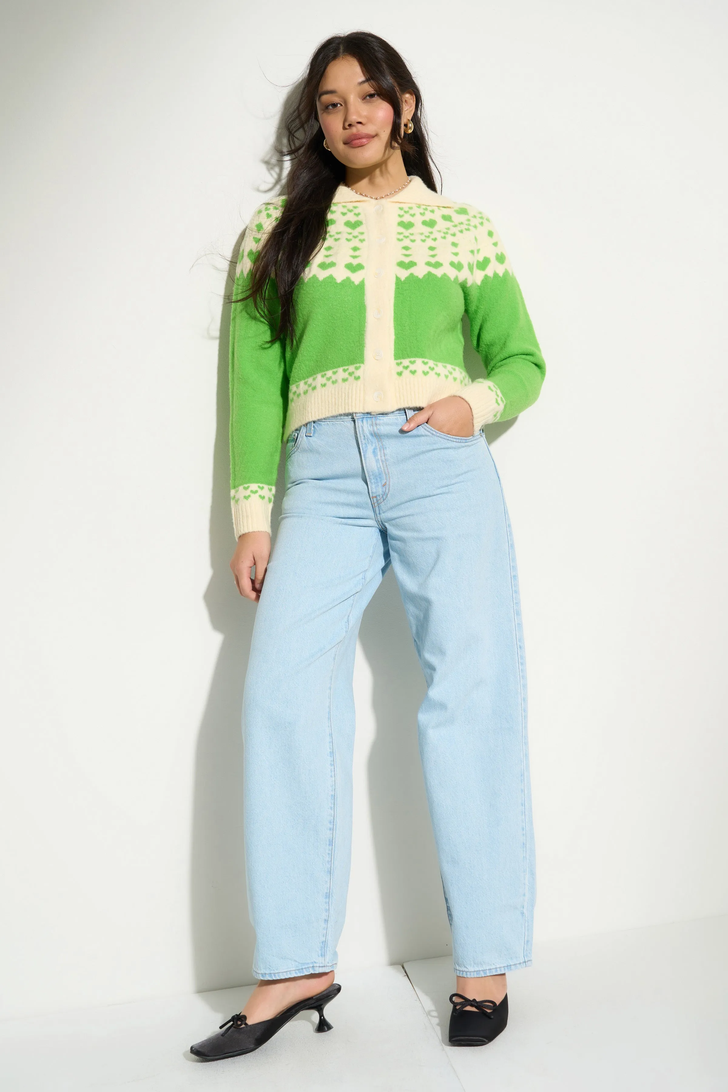 Teagan Cardigan - Green sold by Callahan