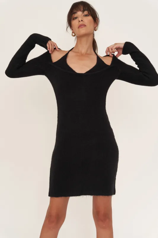 Nova Mini Dress - Black sold by Callahan