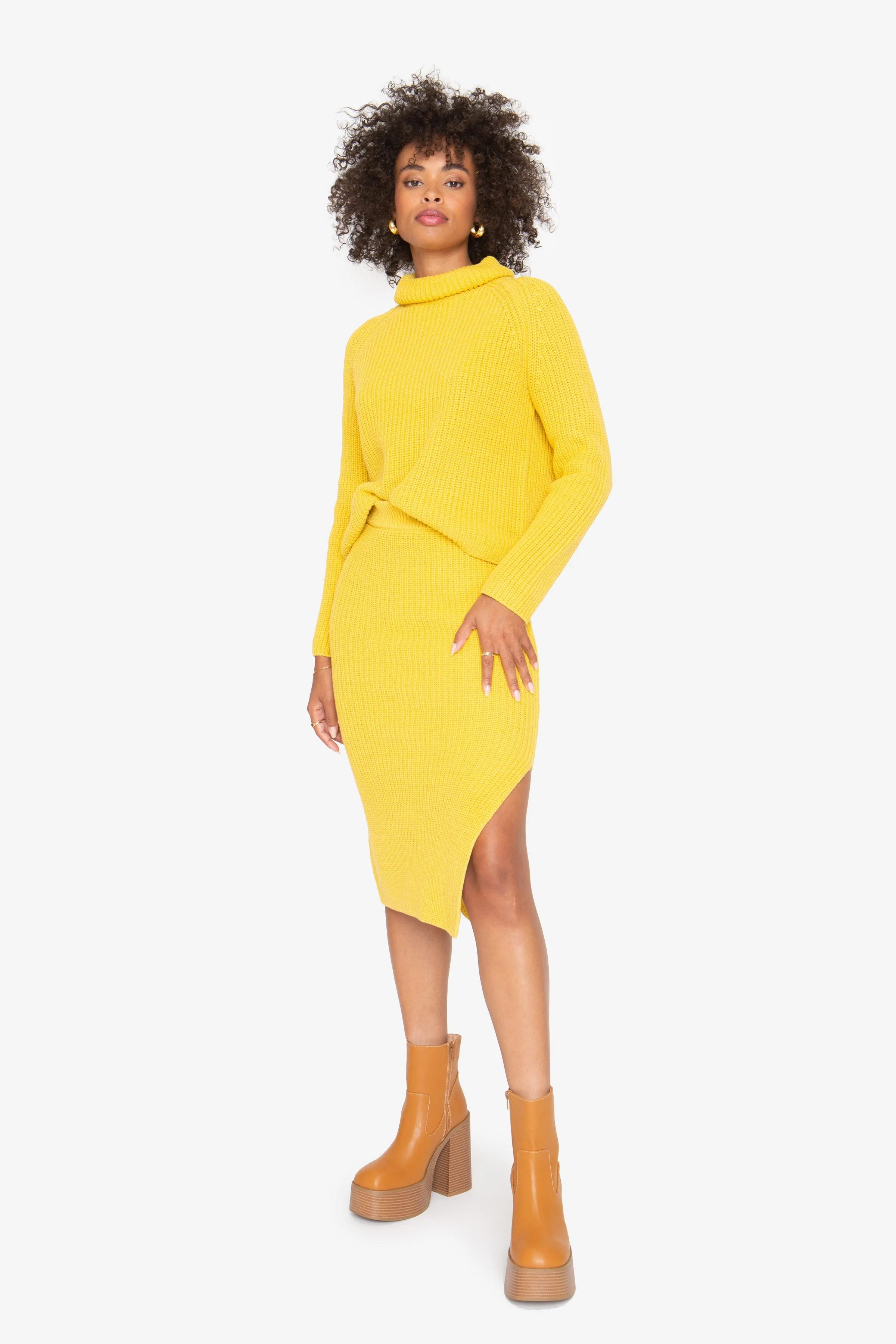 Gia Turtleneck - Celery sold by Callahan product image thumbnail 2