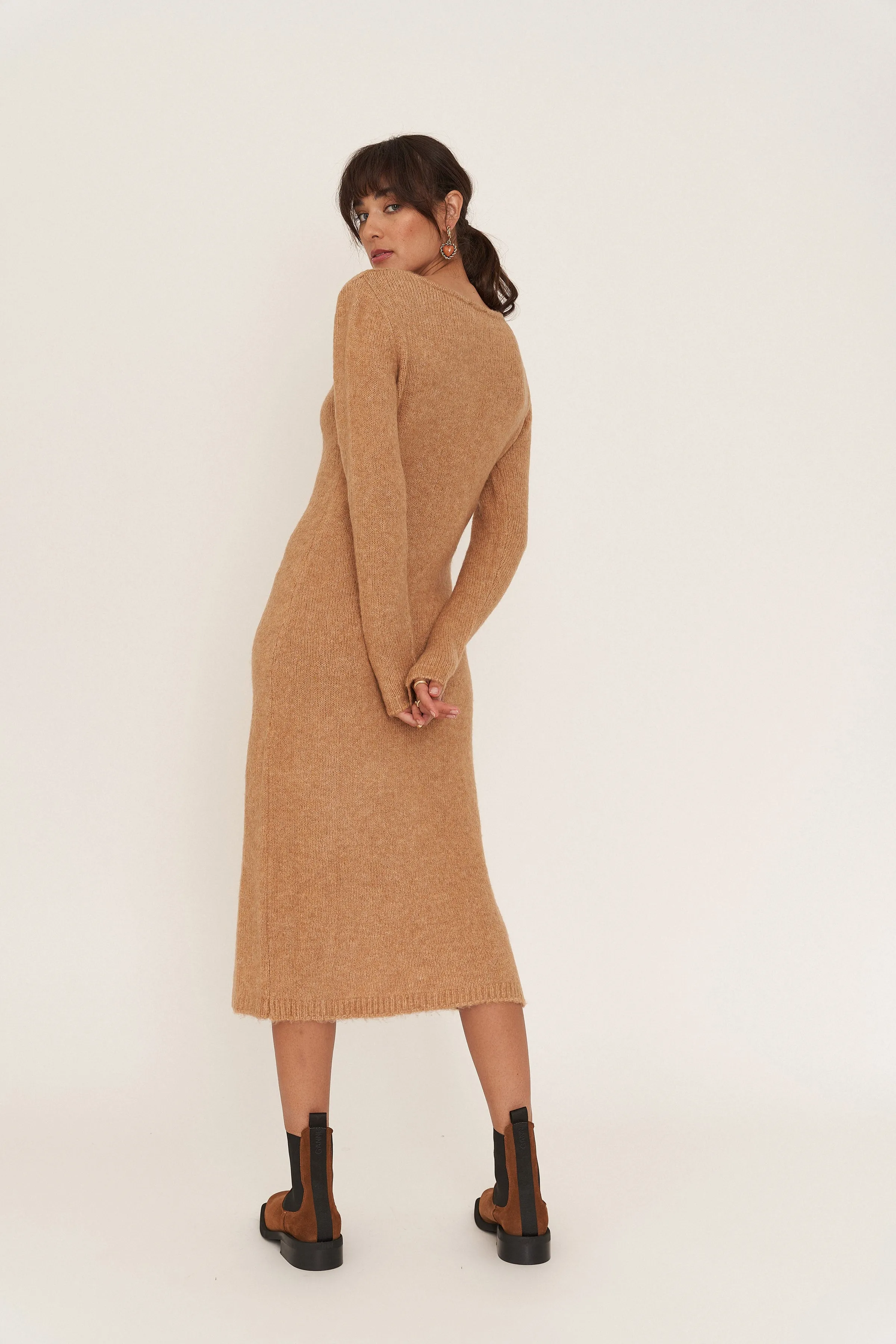 Stella Midi Dress - Chai sold by Callahan product image thumbnail 4