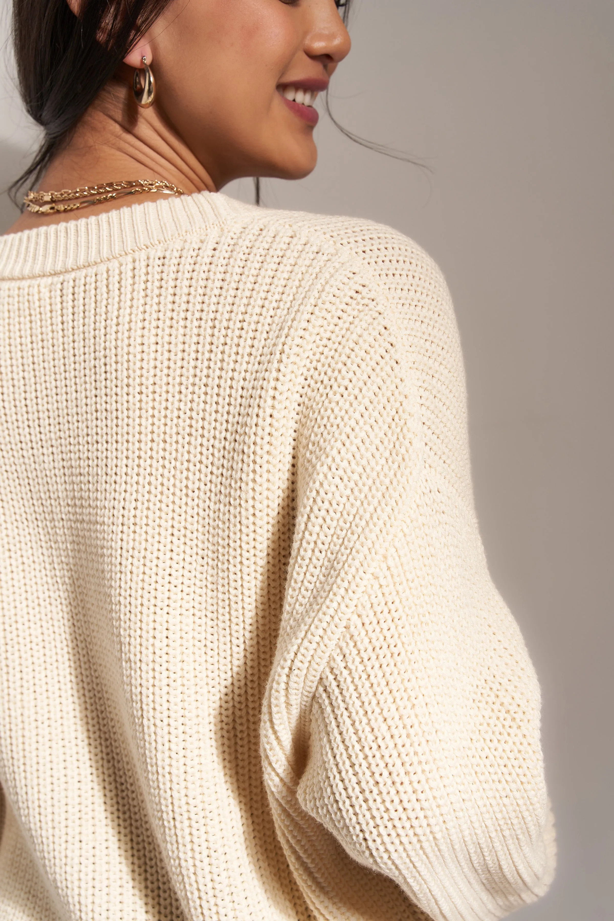 The Cardigan - Creme sold by Callahan product image thumbnail 3