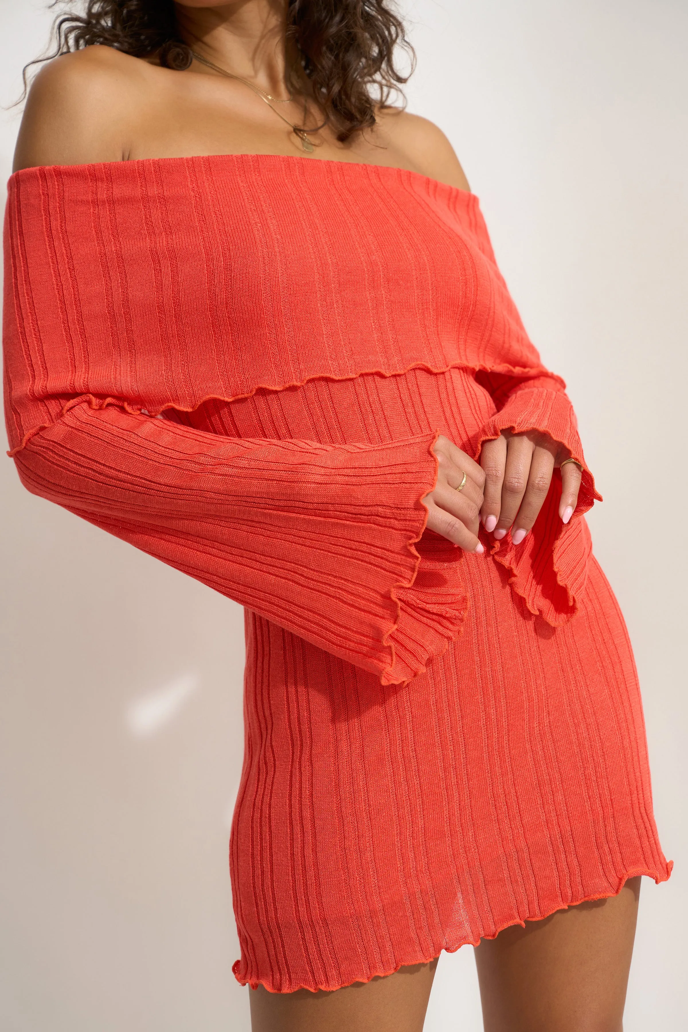 Aurora Mini Dress - Tomato sold by Callahan product image thumbnail 5