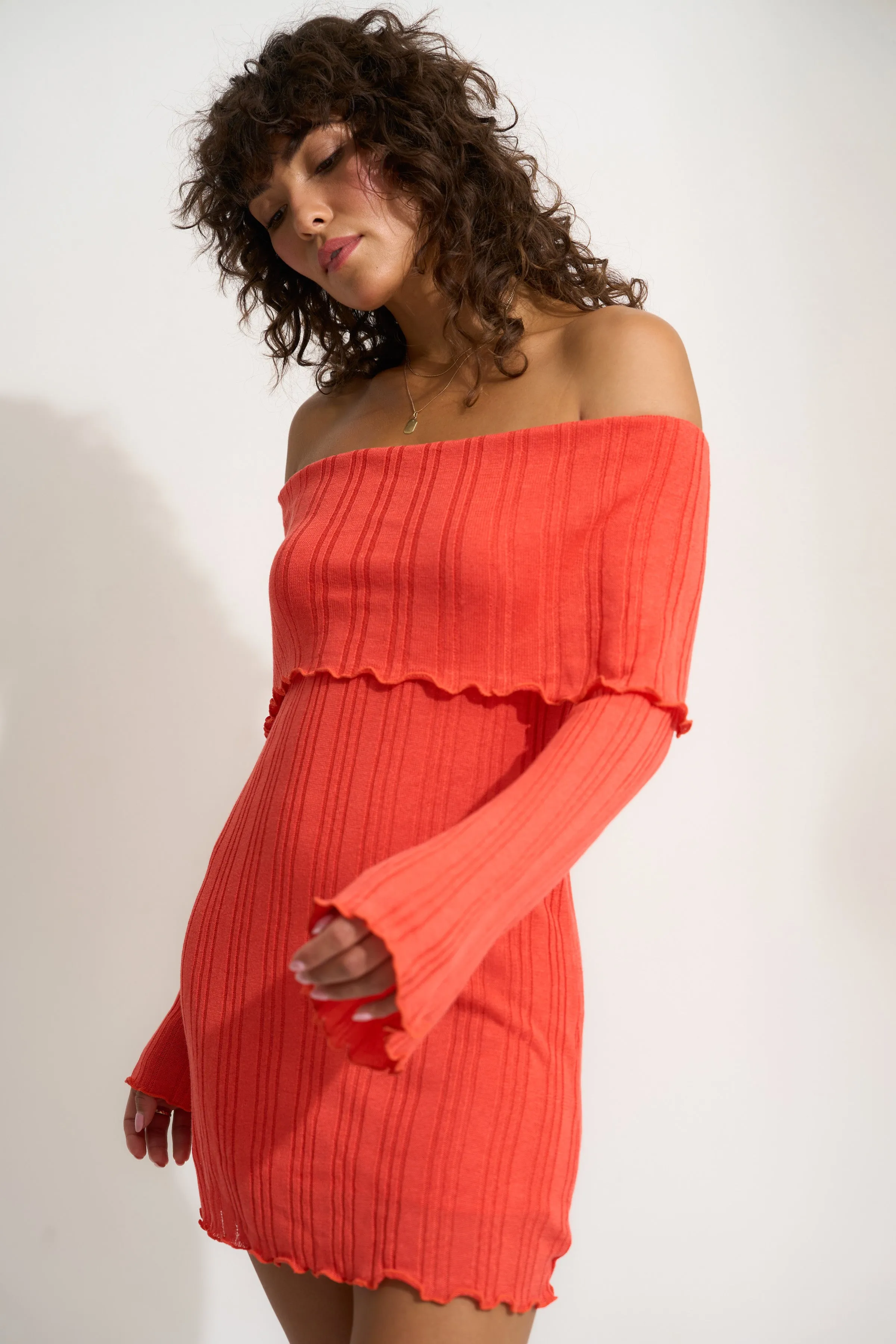 Aurora Mini Dress - Tomato sold by Callahan product image thumbnail 4